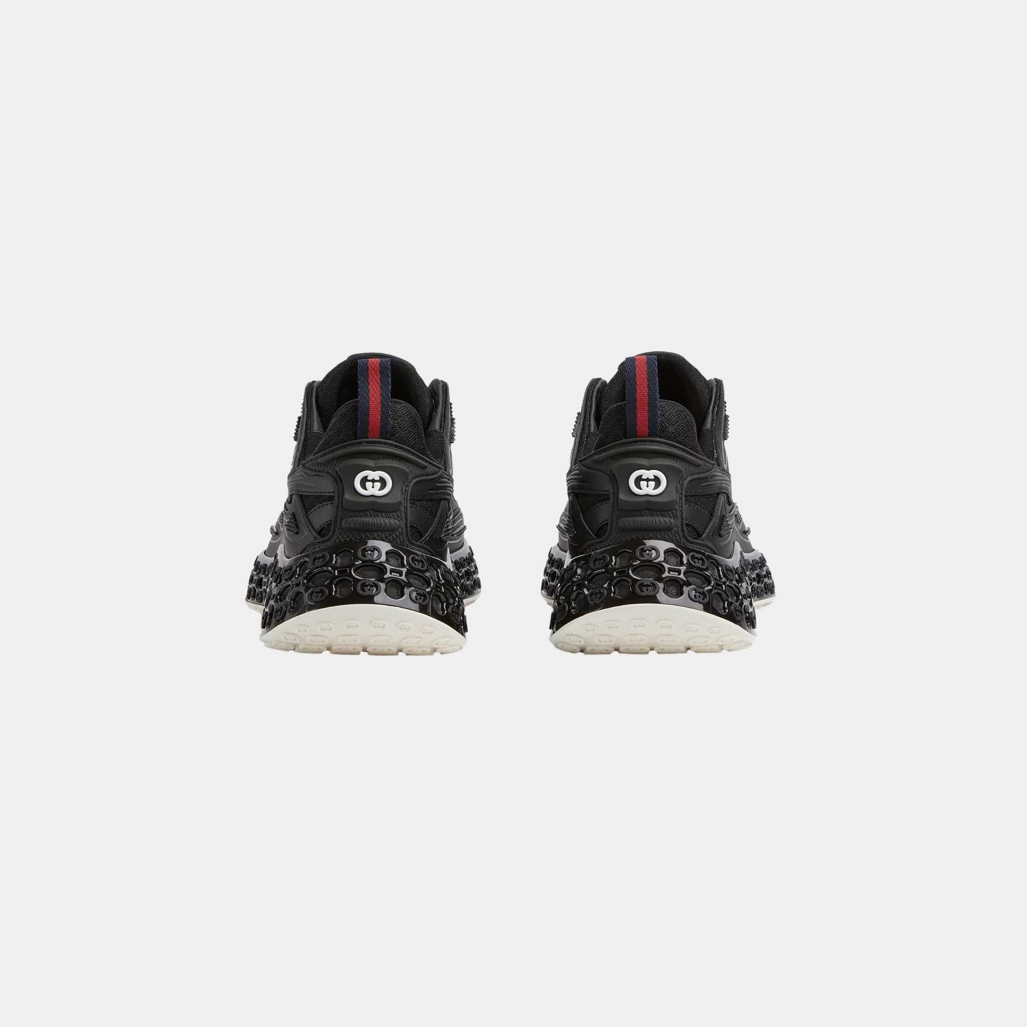 Gucci Cub3D Demetra Trainer With Bi-Material Sole, Black, Back