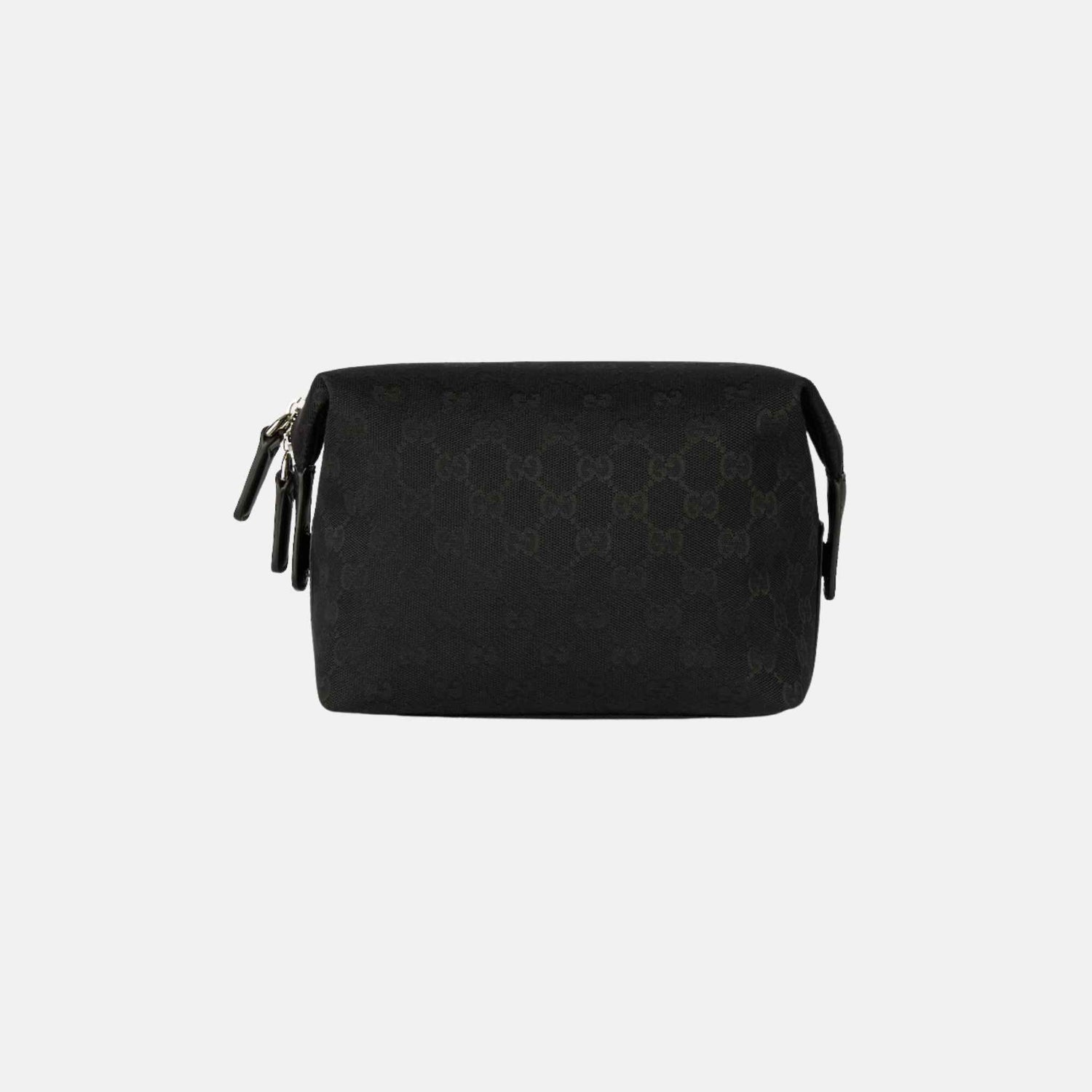 Gucci GG Canvas Small Toiletry Case, Black, Back