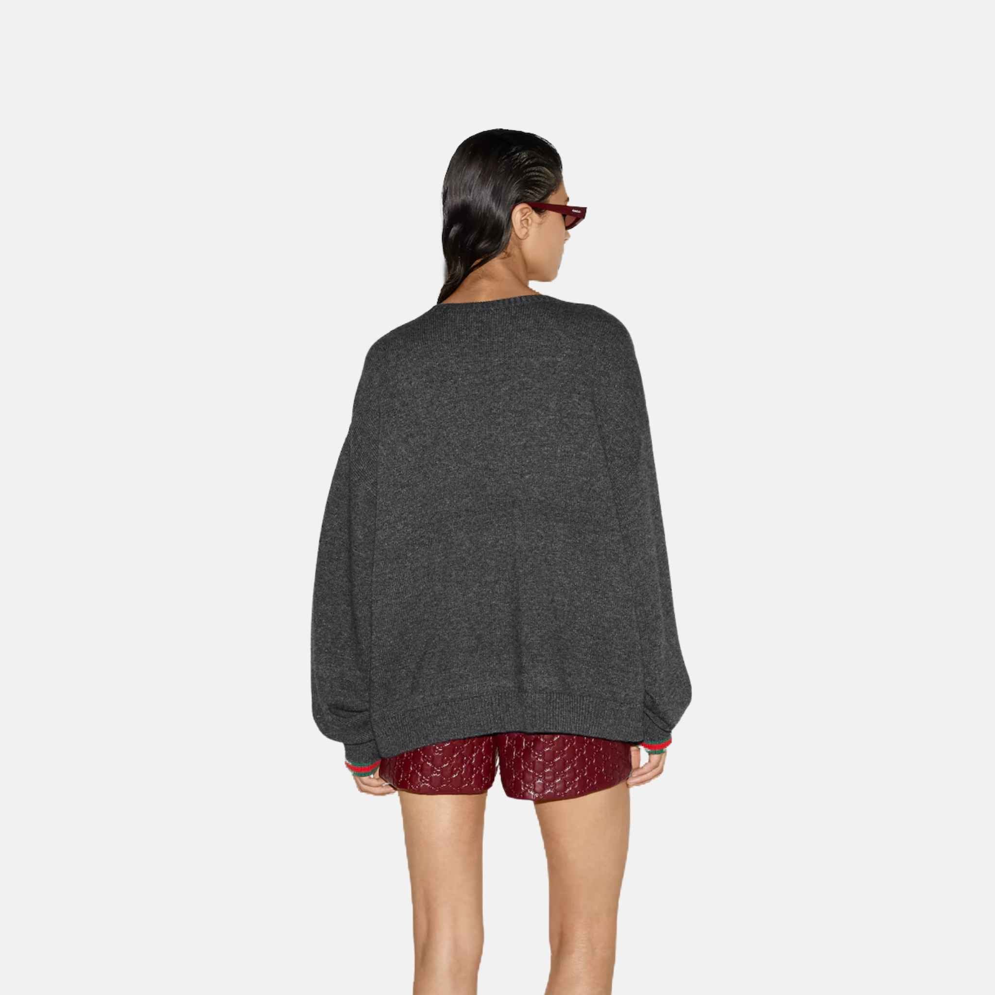 Gucci Wool And Cashmere Top, Back