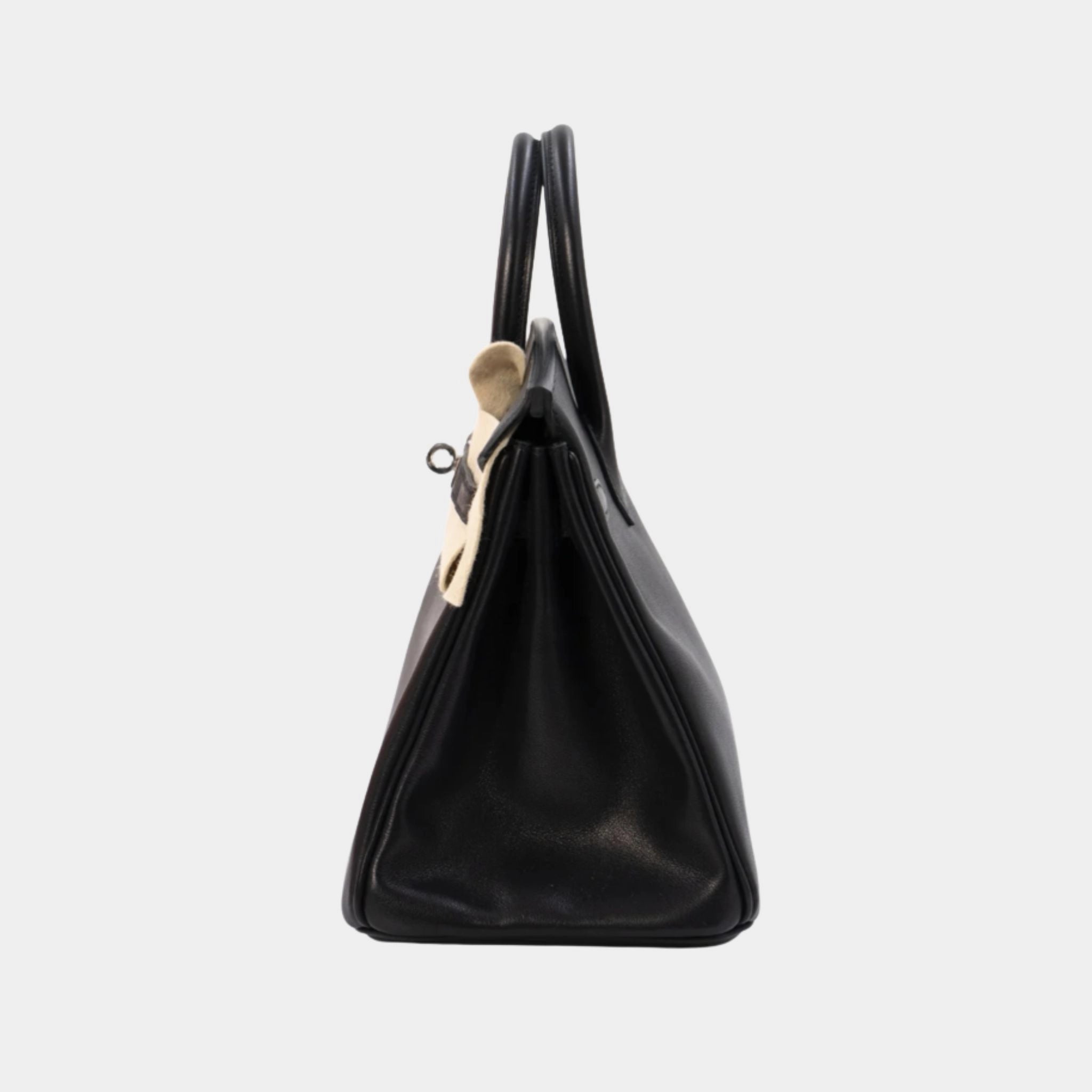 Hermes Birkin 25 Volupto Leather Black