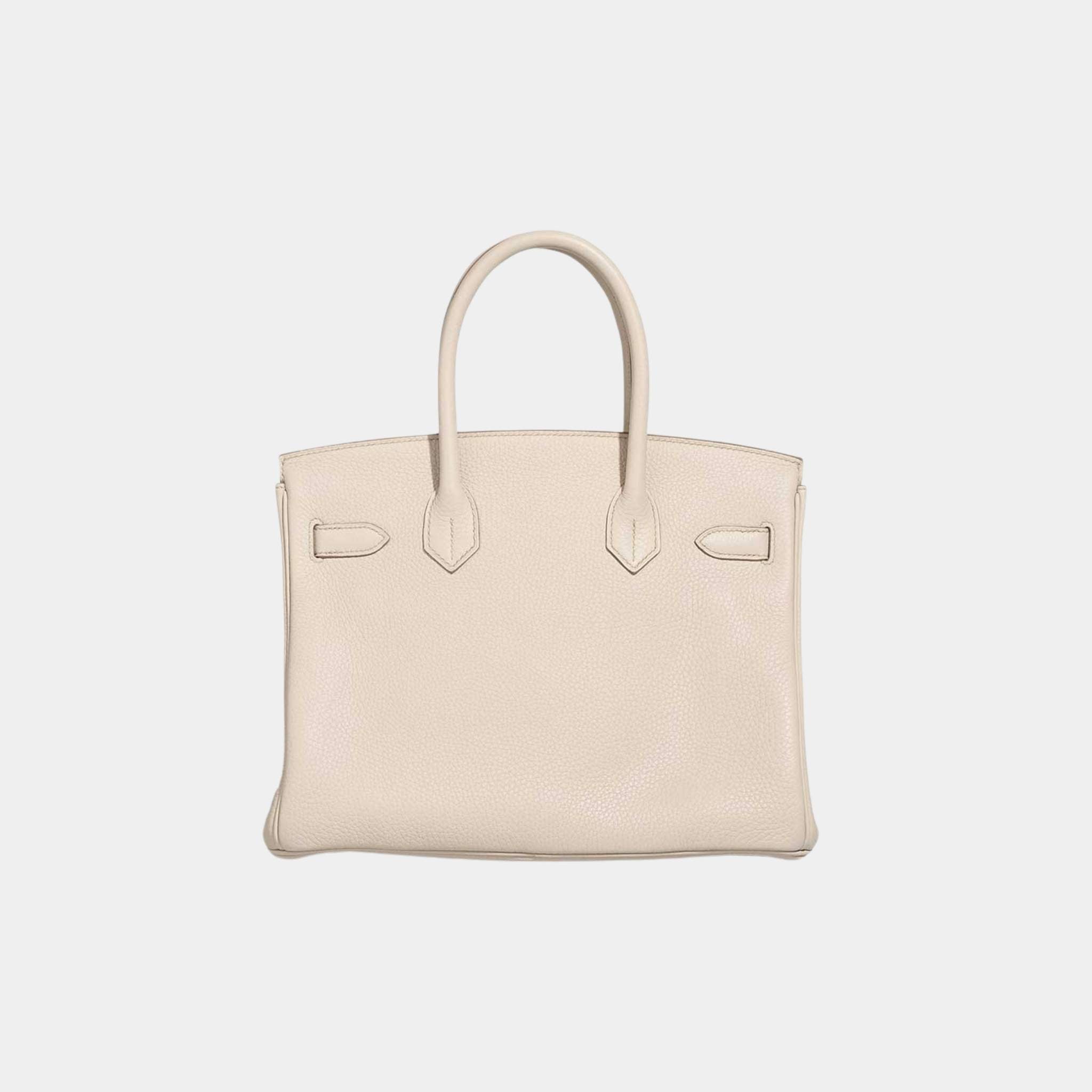 Hermes Birkin 30 Togo Beton GHW, Back