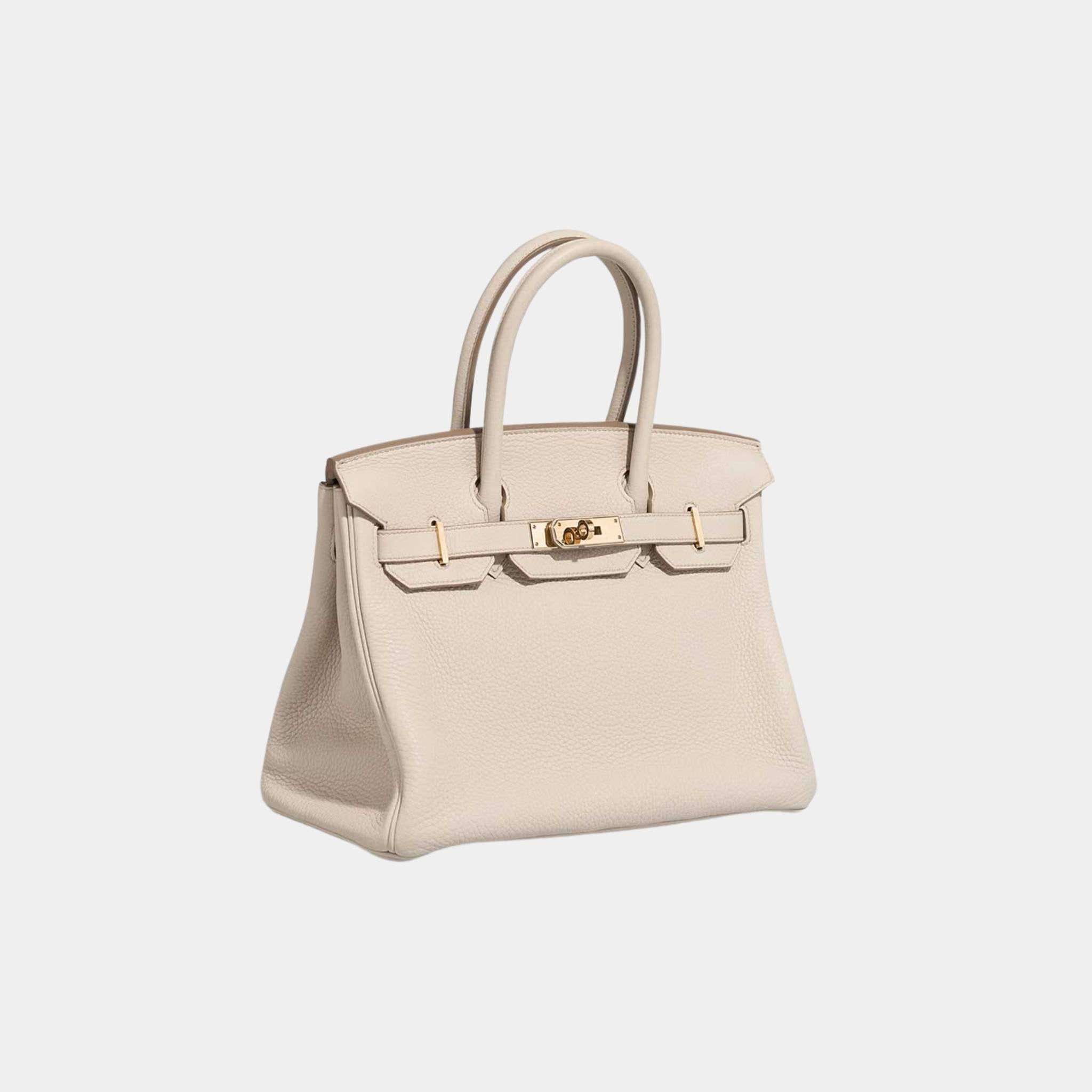 Hermes Birkin 30 Togo Beton GHW, Side