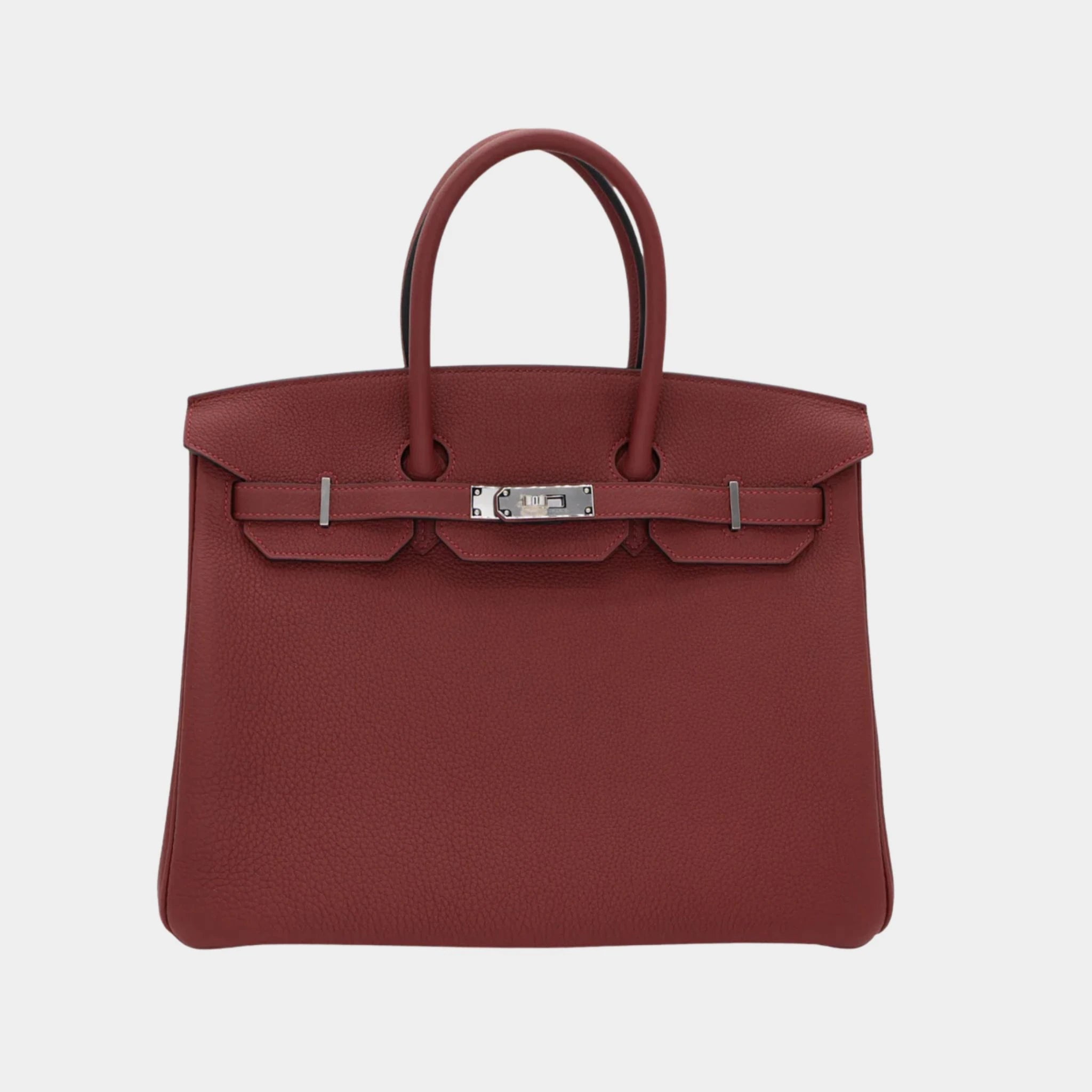 Hermes Birkin 35 Togo Rouge H PHW