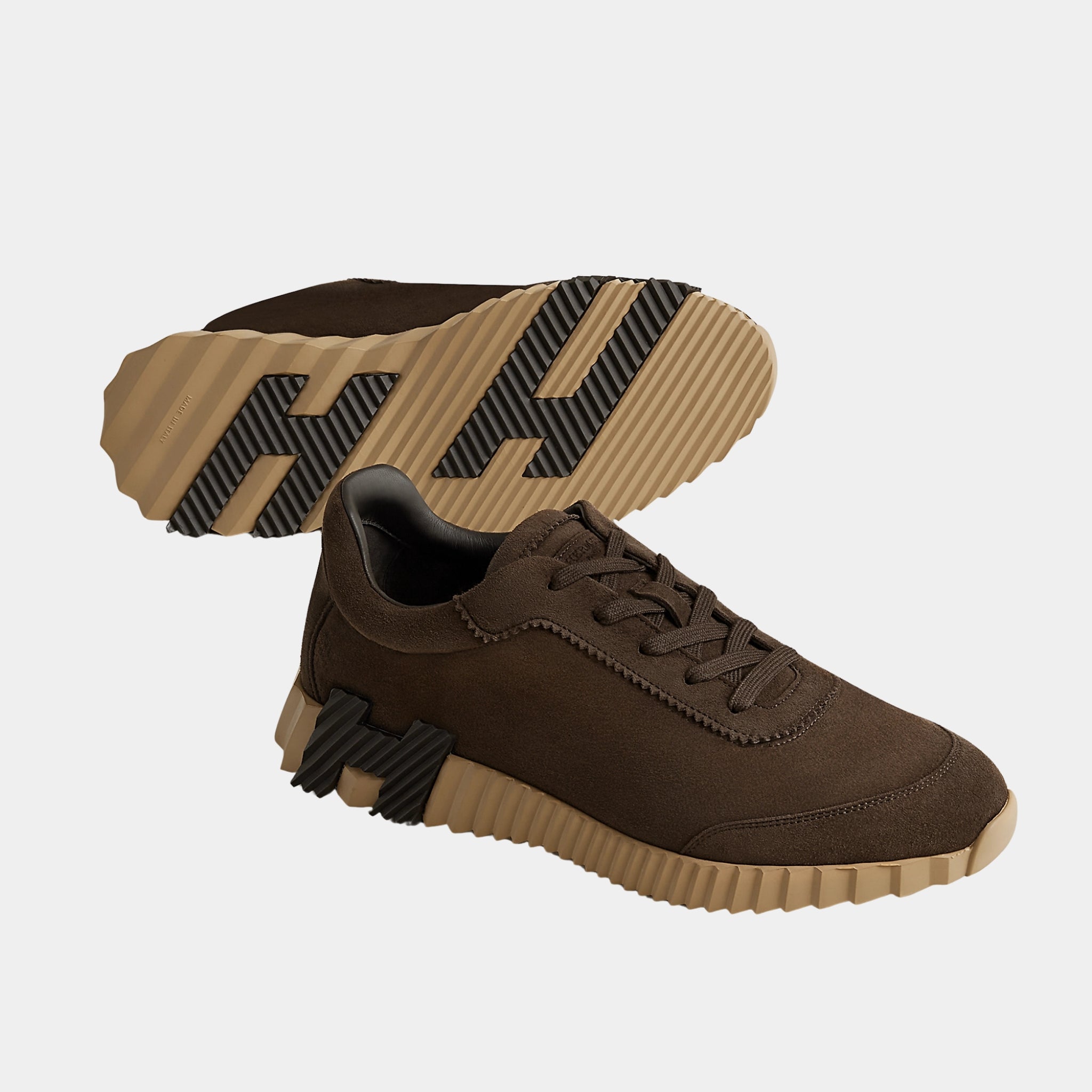 Hermes Bouncing Sneaker in Suede Goatskin