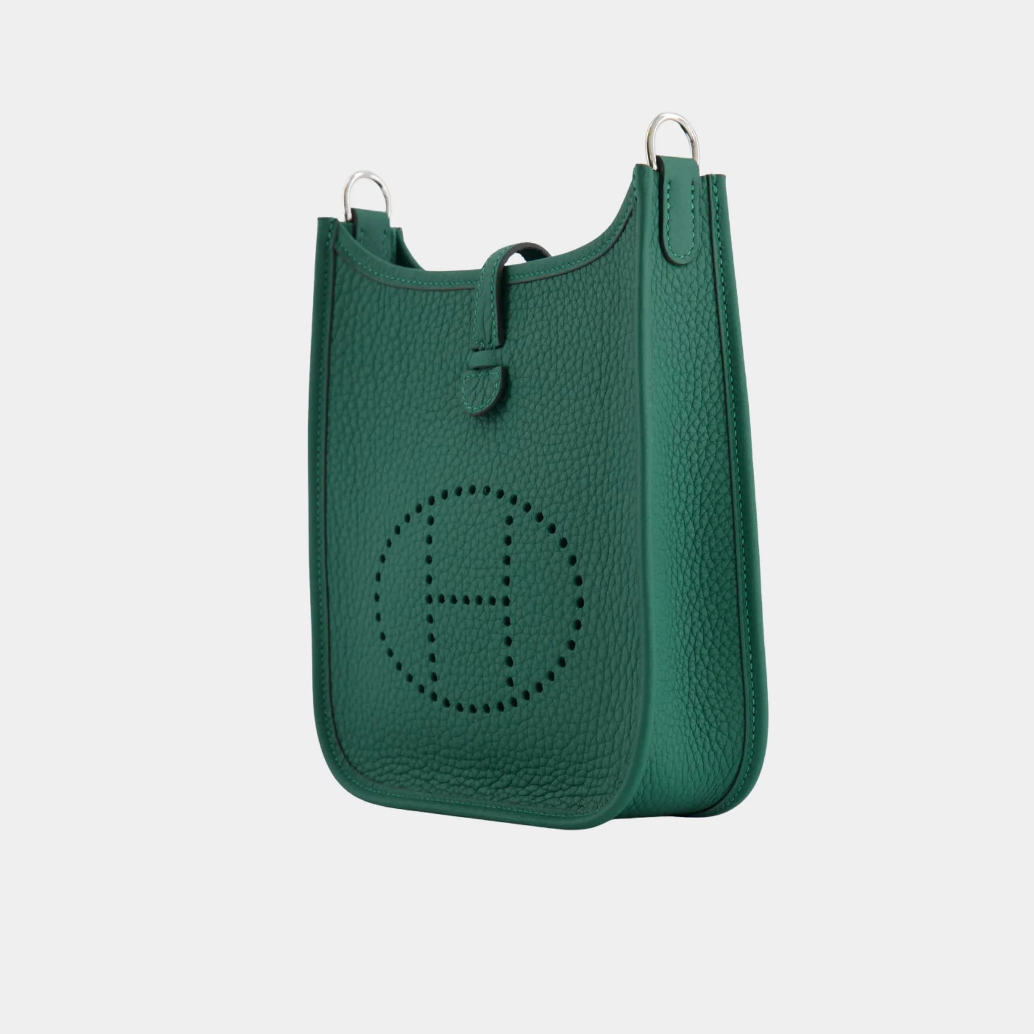 Hermes Evelyne 16 Clemence Vert Moyen PHW, Side
