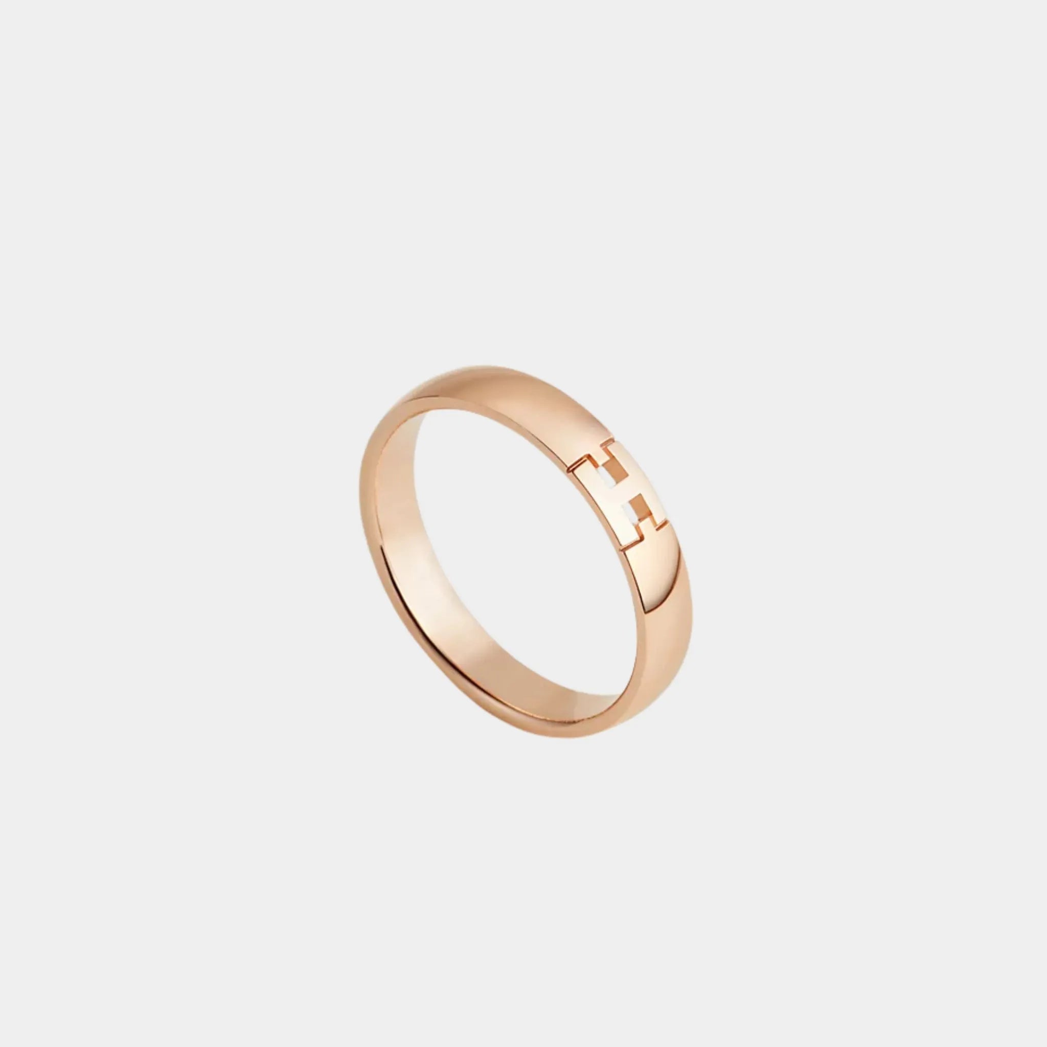 Hermes Ever Herakles Alliance Rose Gold, Front