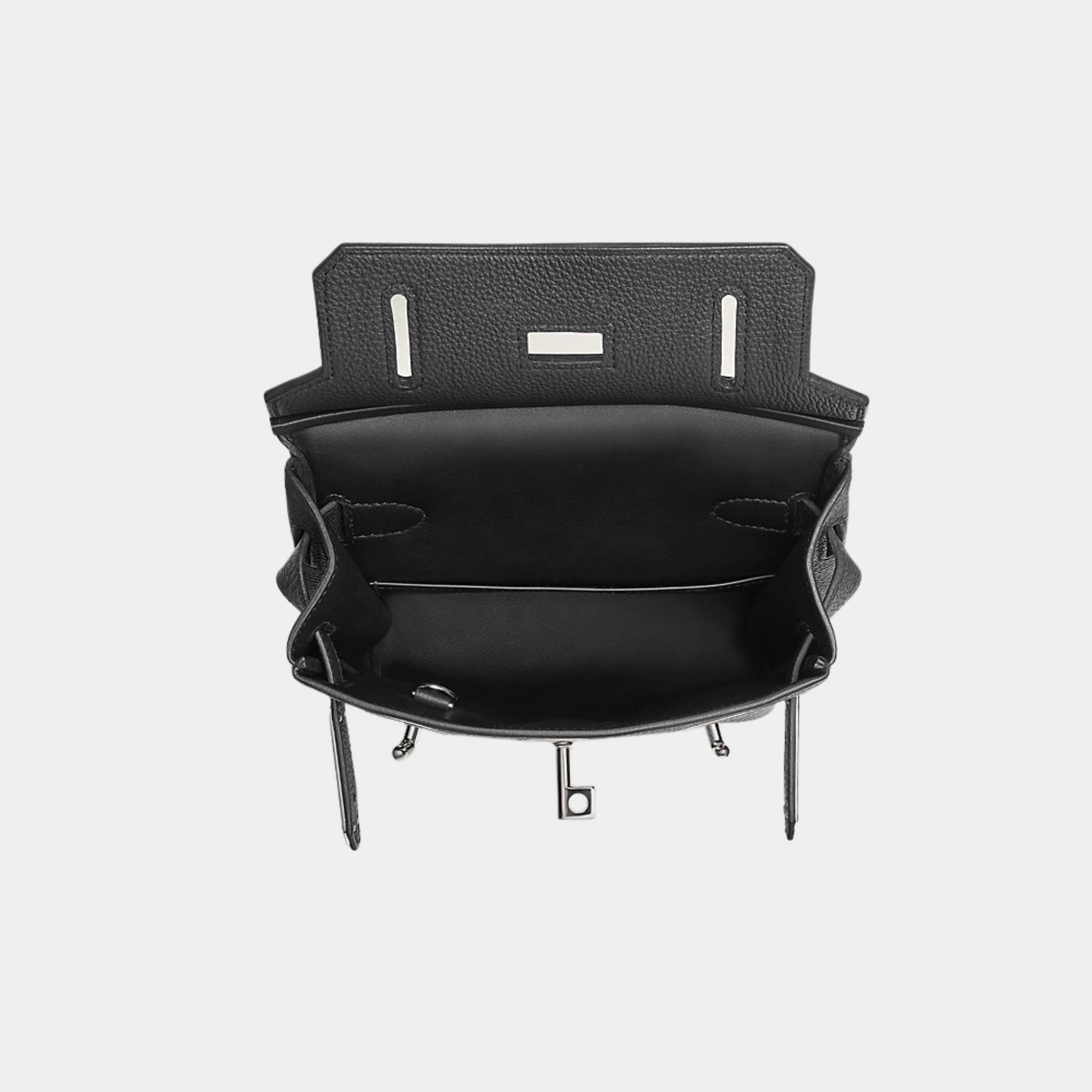 Hermes Hac a Dos PM Togo Plomb PHW, Top