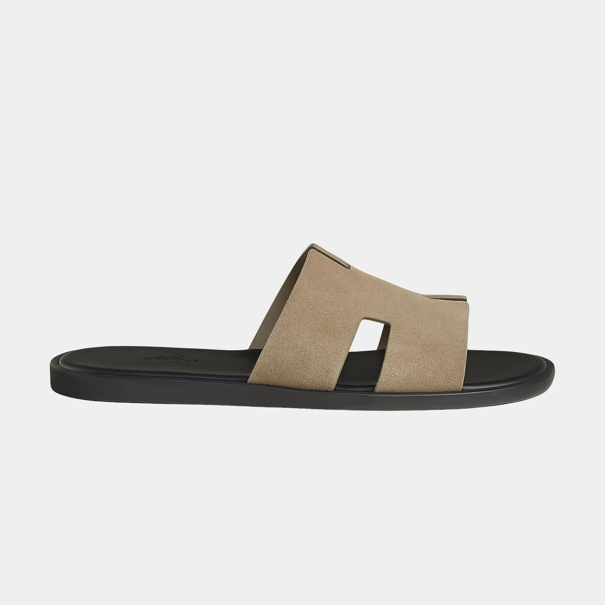 Izmir Sandal In Suede Goatskin