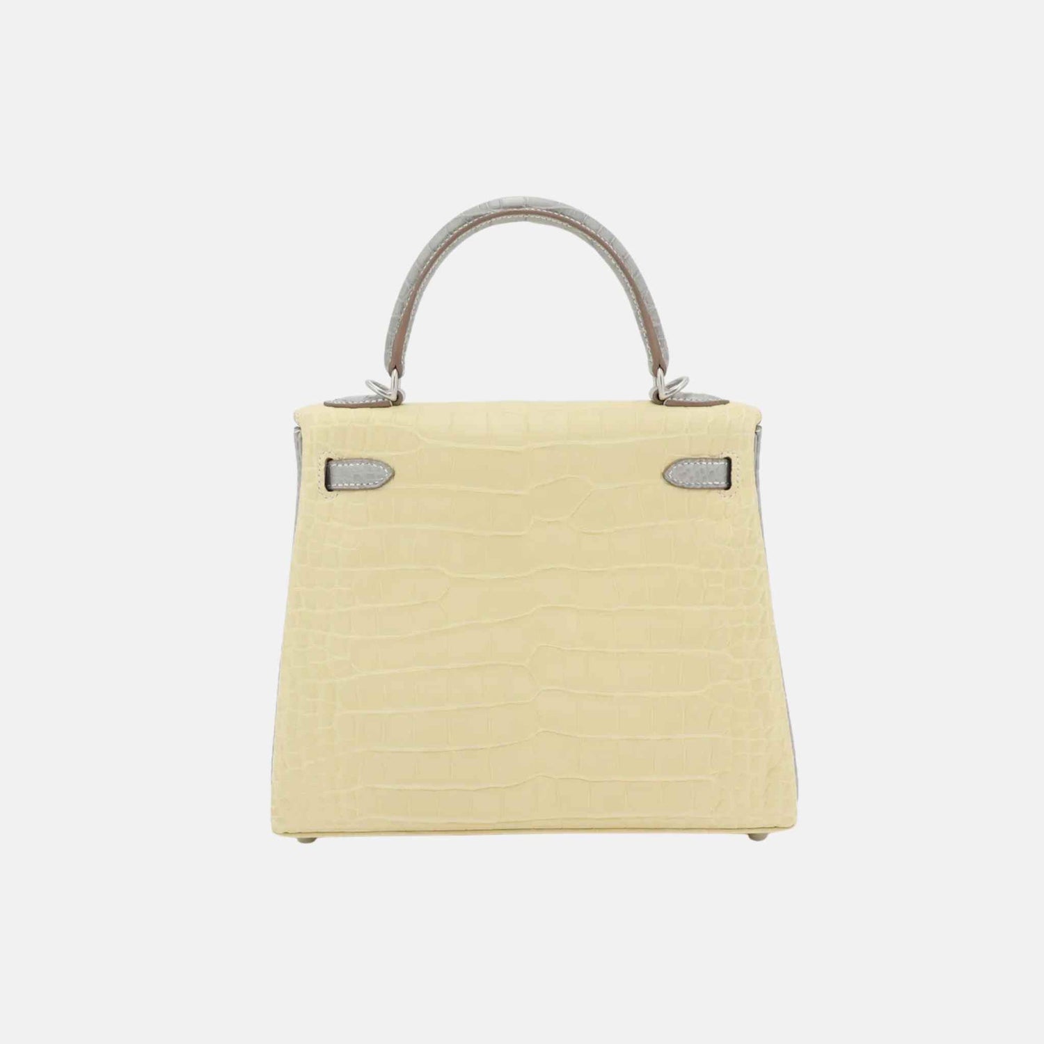Kelly 25 HSS Alligator Vanille/Gris Perle BPHW, Back