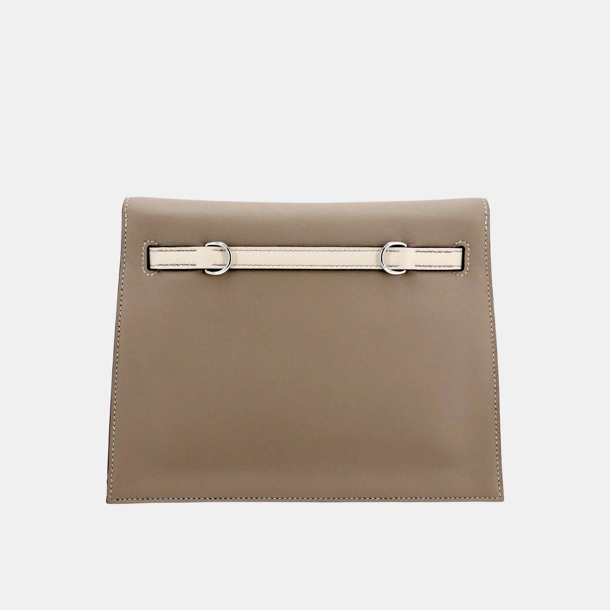 Hermes Kelly Danse Swift Gris Asphalte/Beton PHW, Back