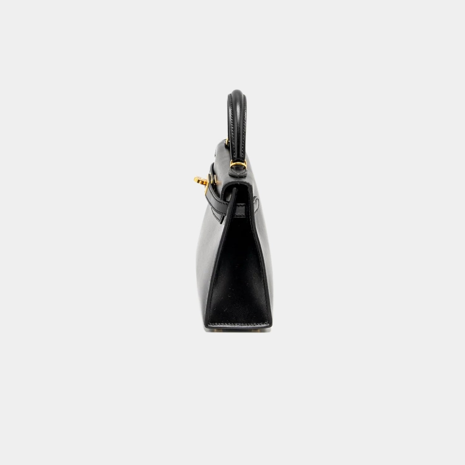 Hermes Kelly Mini Box Black GHW, Side