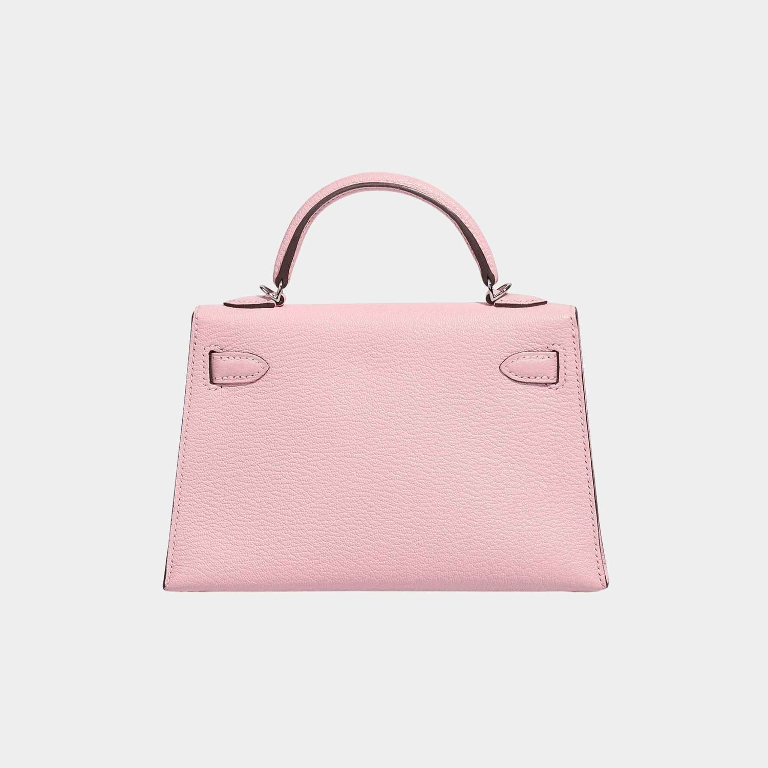 حقيبة Kelly Mini من جلد Chevre باللون Rose Sakura