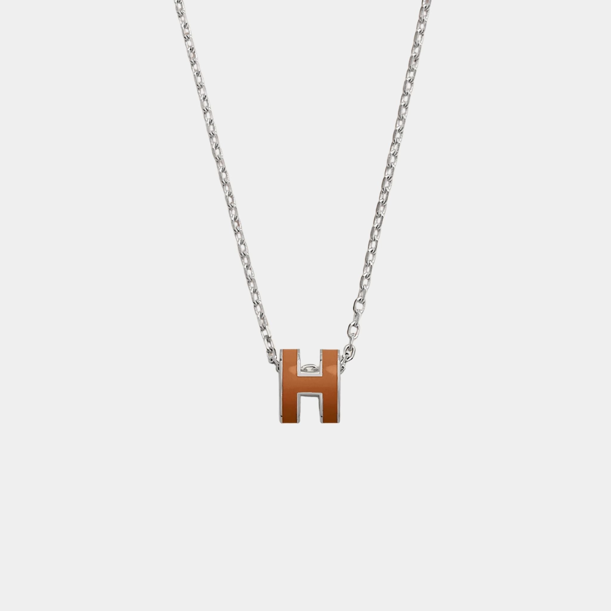 Mini Pop H Pendant Palladium Plated, Gold
