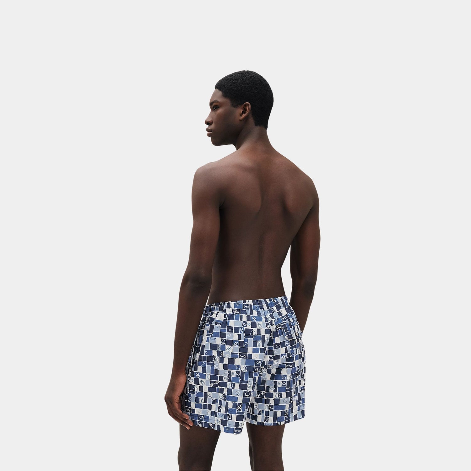 Mosaique Equestre Swim Trunks