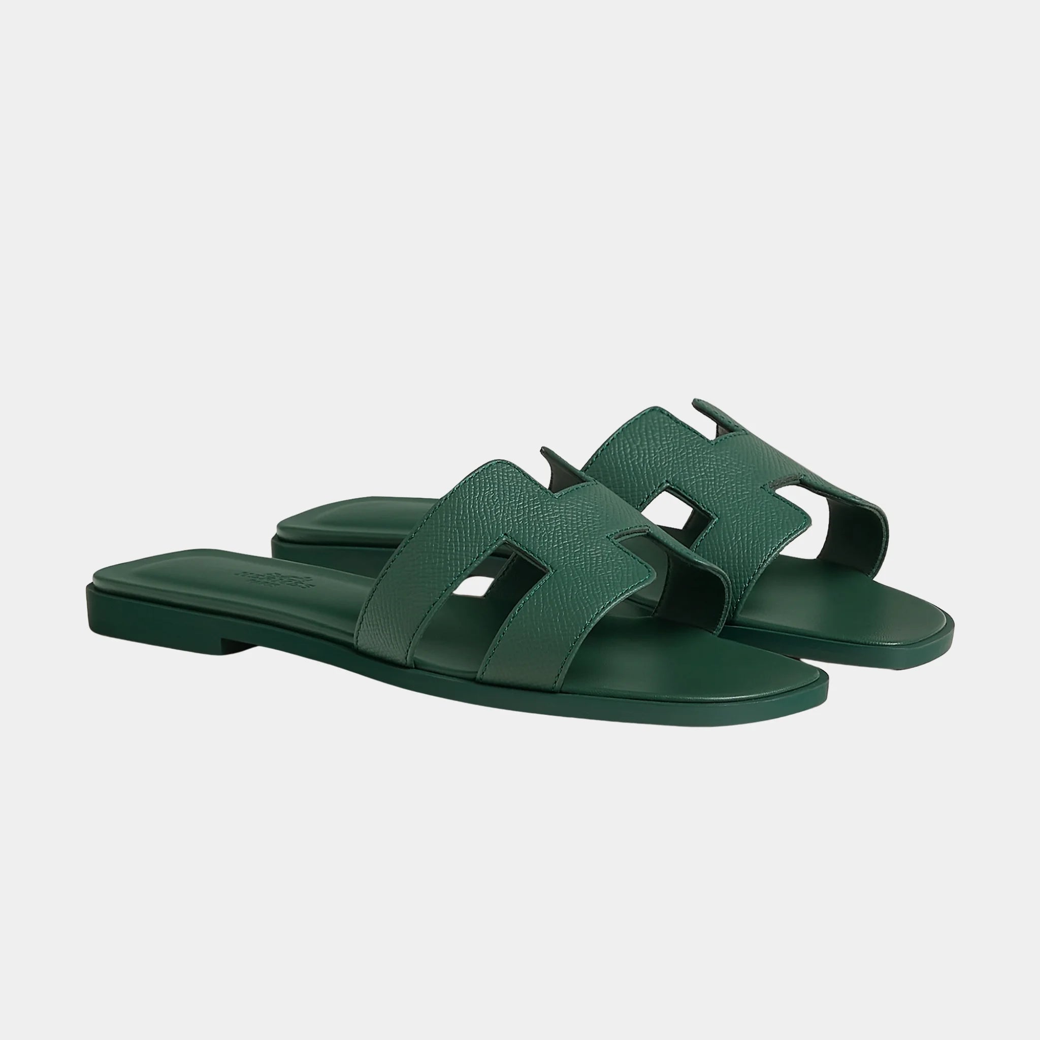 Hermes Oran Sandals in Epsom Calfskin
