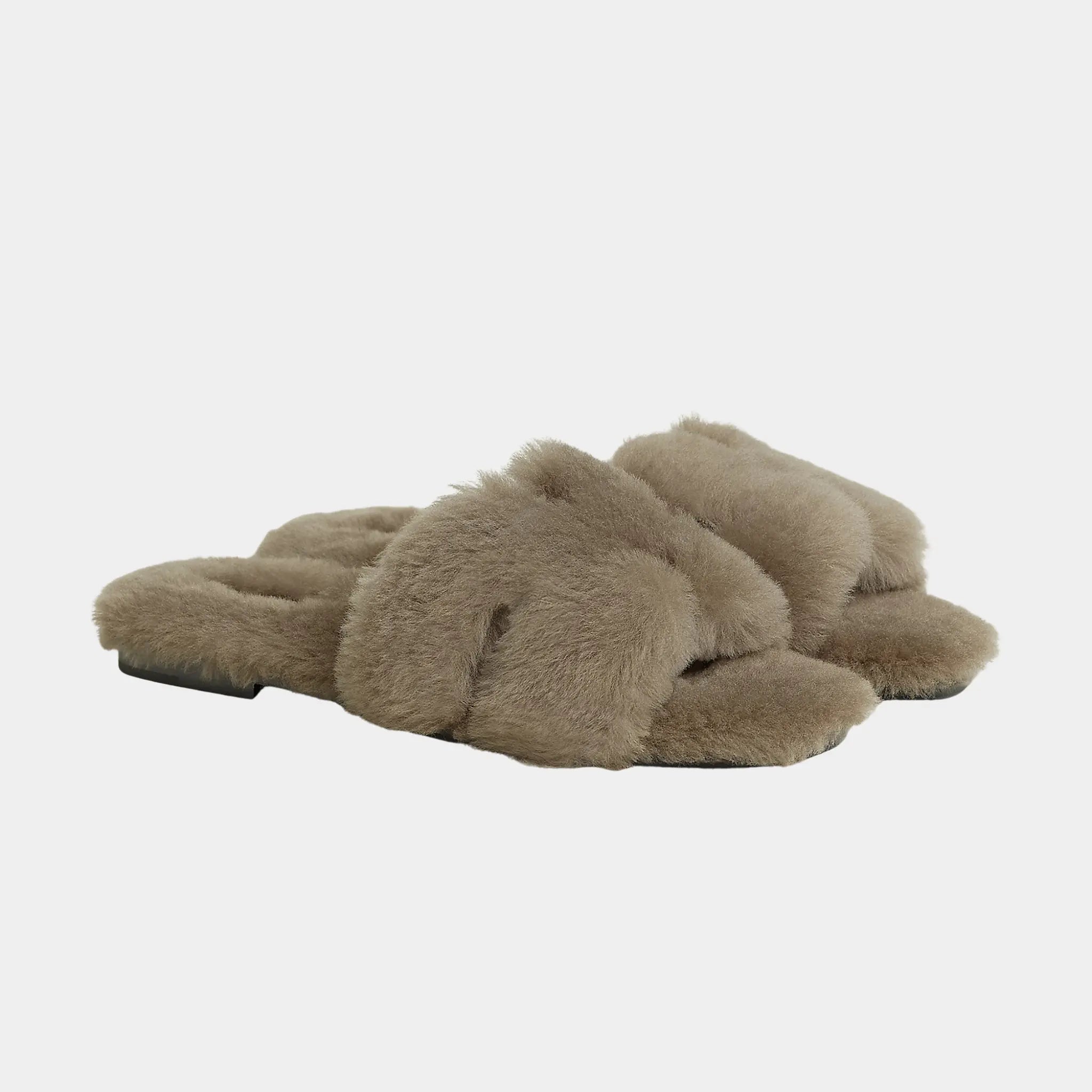 Oran Sandals in Shearling