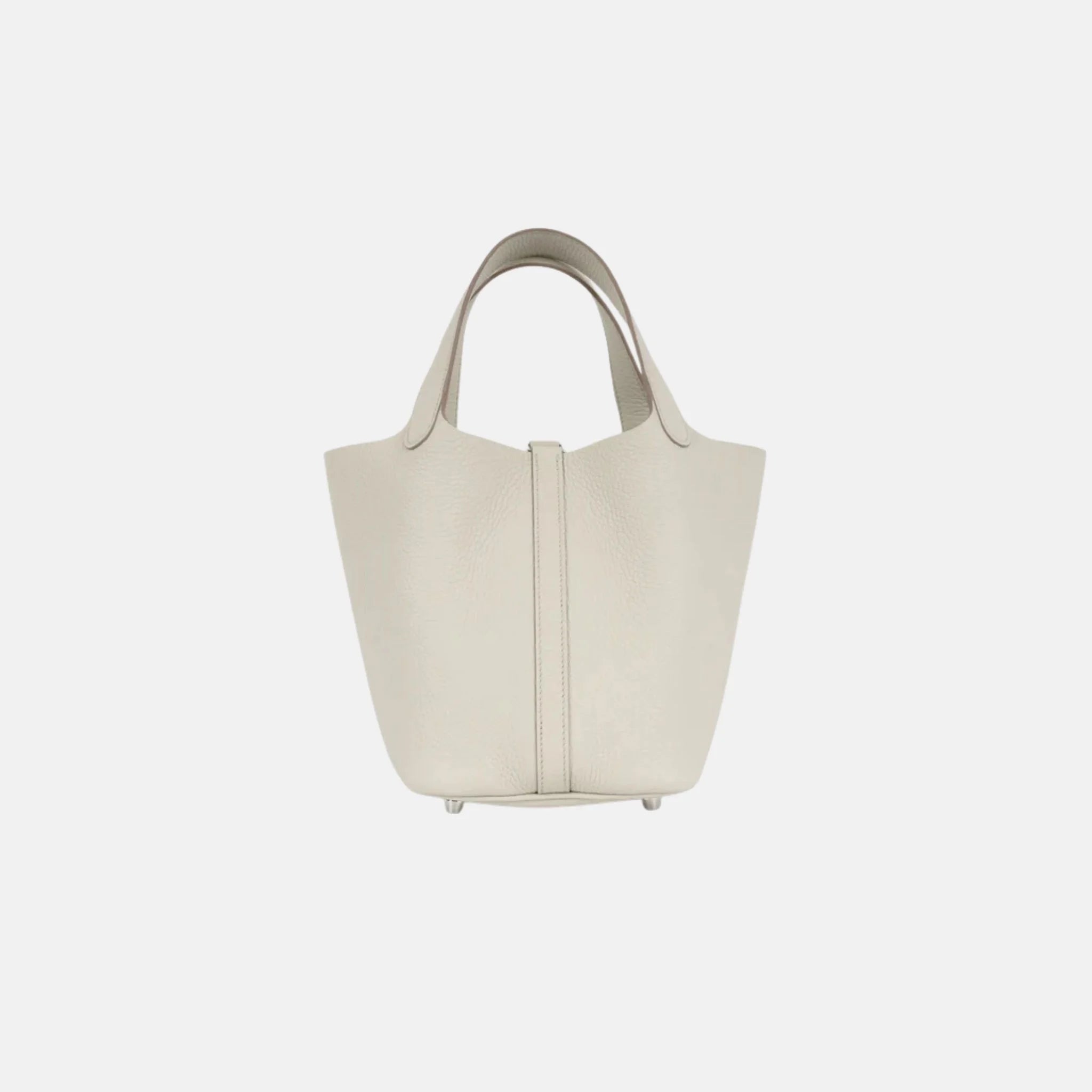 Hermes Picotin 18 Beton Clemence PHW, Back