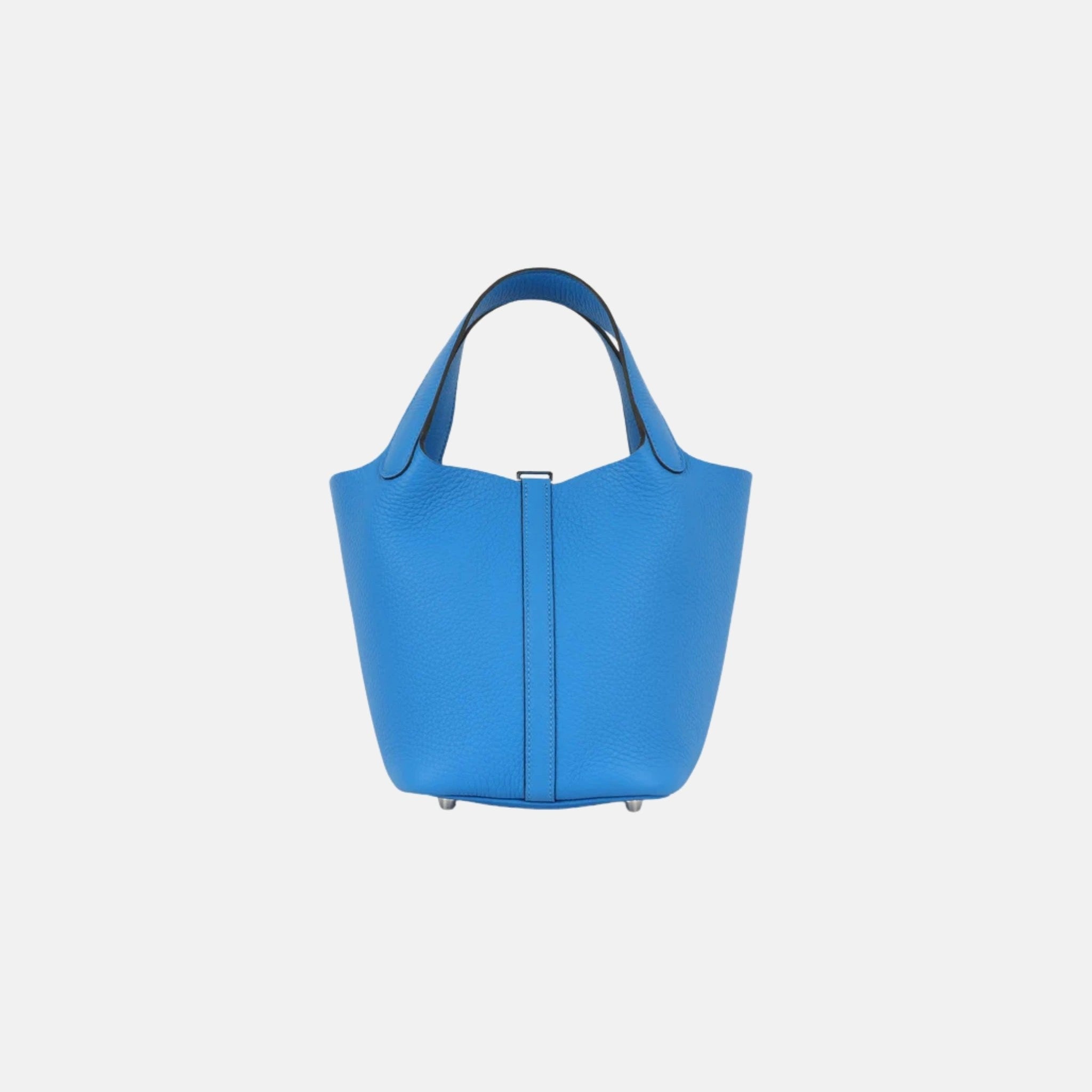 Hermes Picotin 18 Bleu Hydra PHW, Back