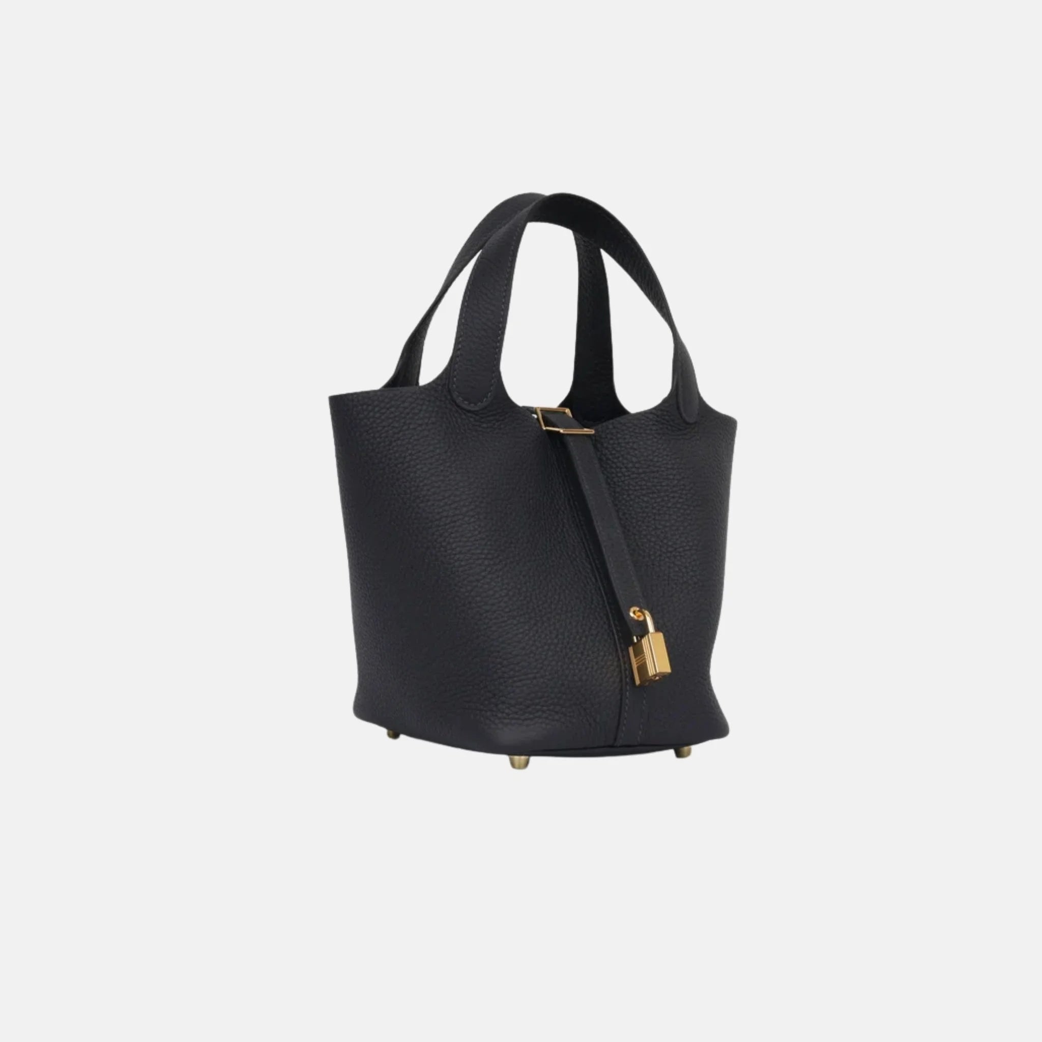 Hermes Picotin 18 Caban Deep Navy Clemence GHW, Side