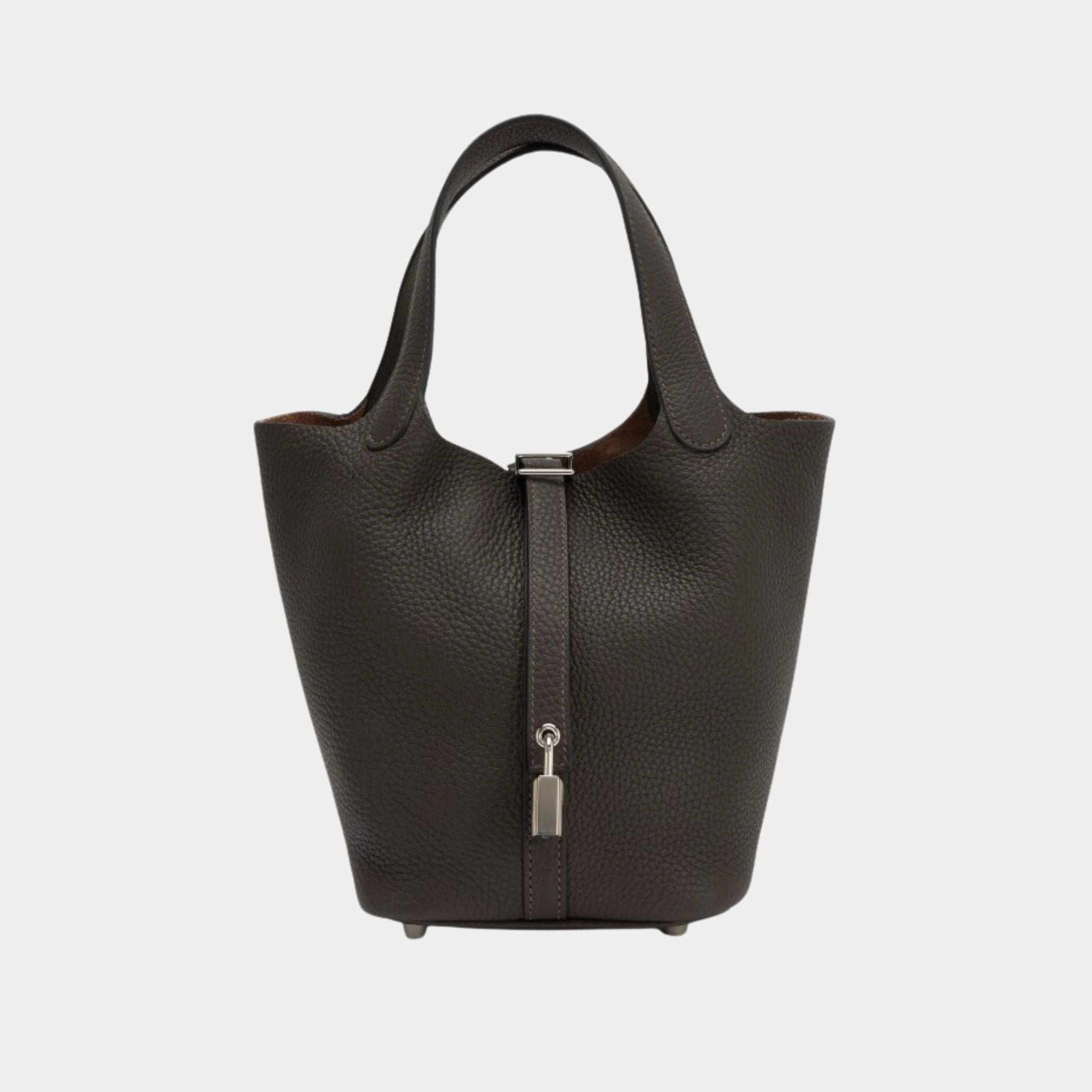 Hermes Picotin 18 Clemence Ebene PHW