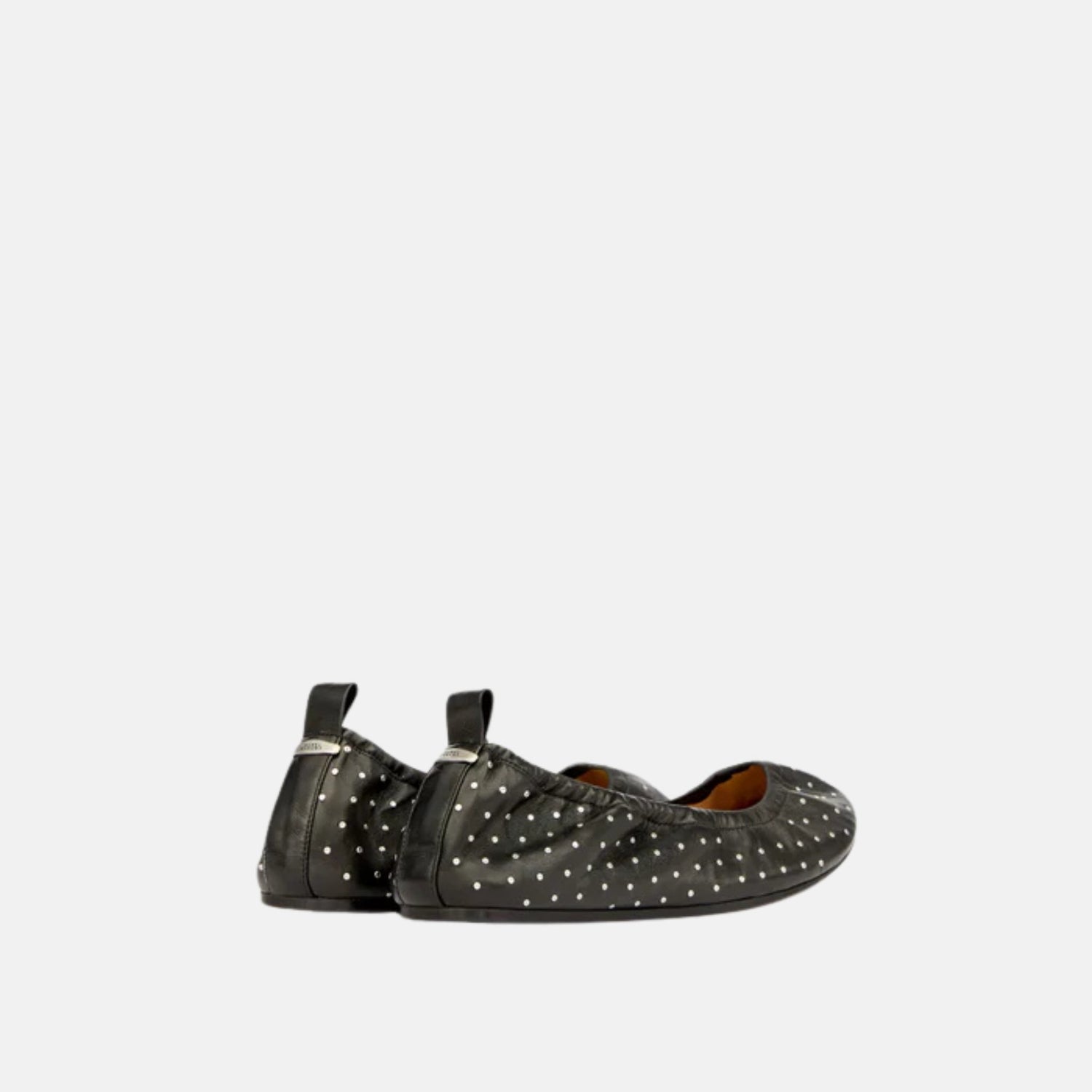 Isabel Marant Belna Studded Leather Ballet Flats, Back