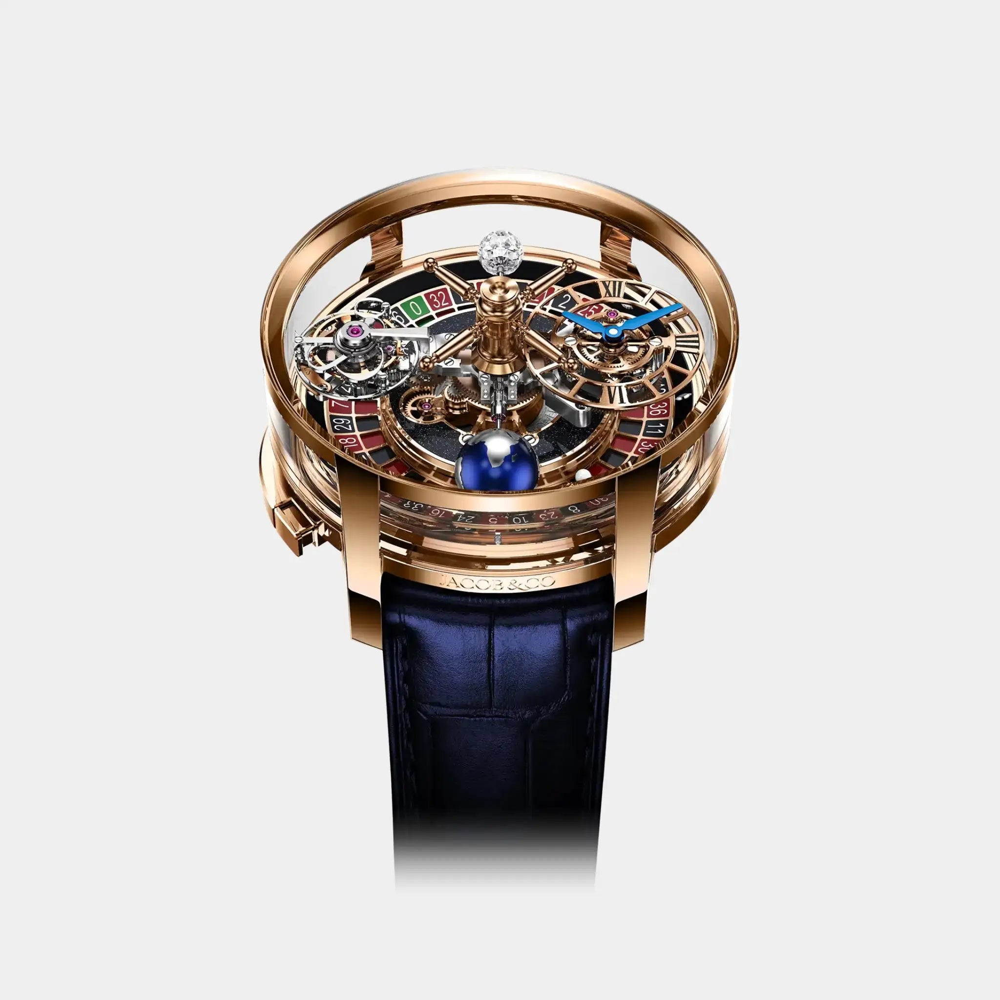 Jacob & Co. Astronomia Casino Rose Gold AT160.40.AB.AB.B, Front
