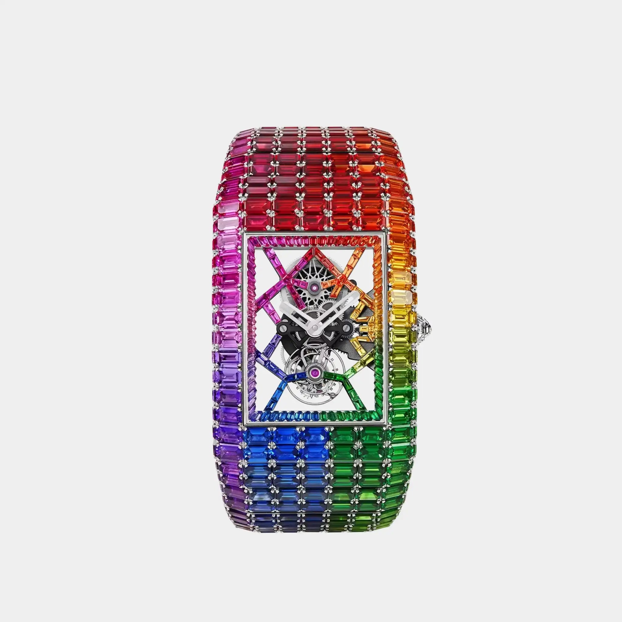 Jacob & Co. Billionaire III Rainbow White Gold BL115.30.AC.UA.A30AC