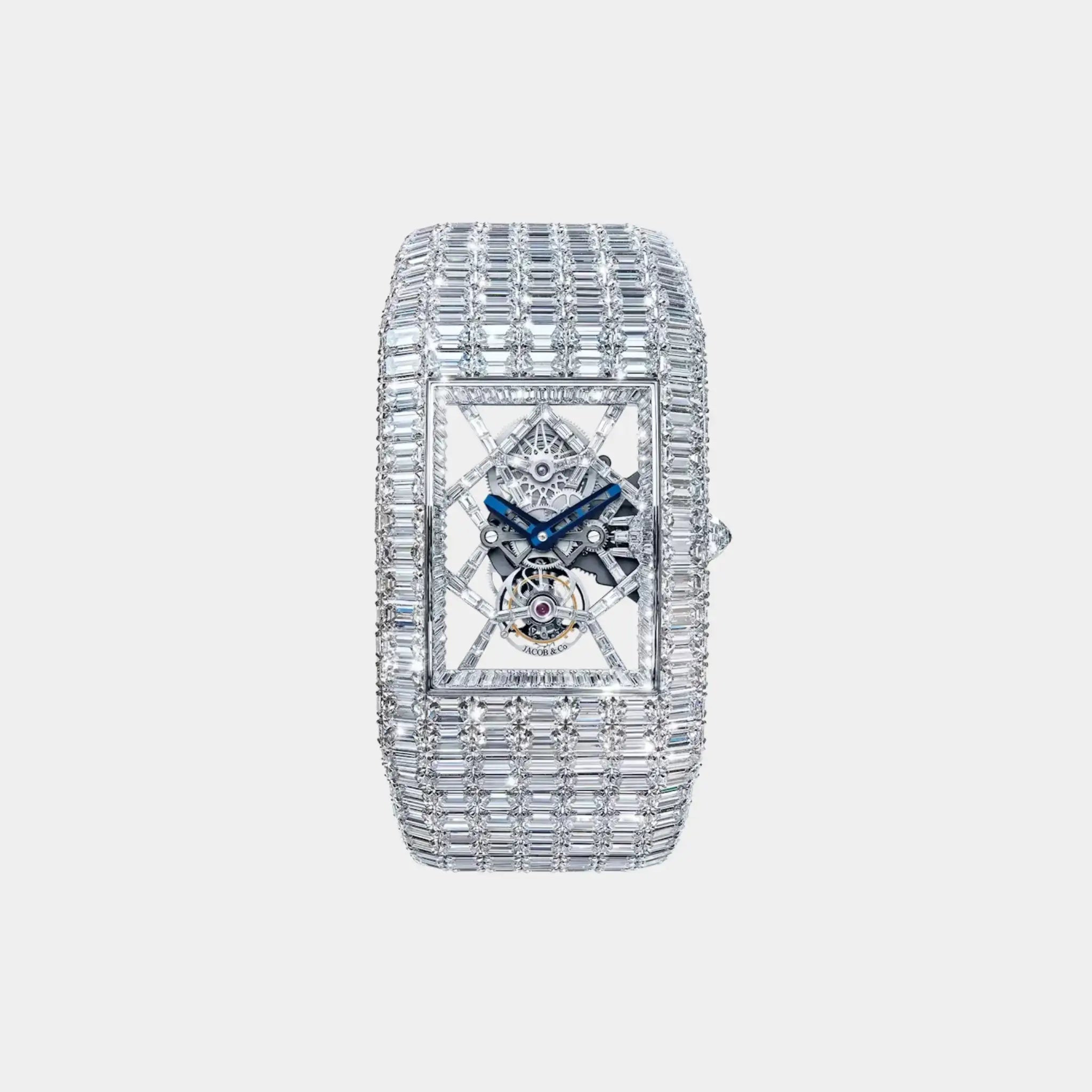 Jacob & Co. Billionaire III White Diamonds, Front