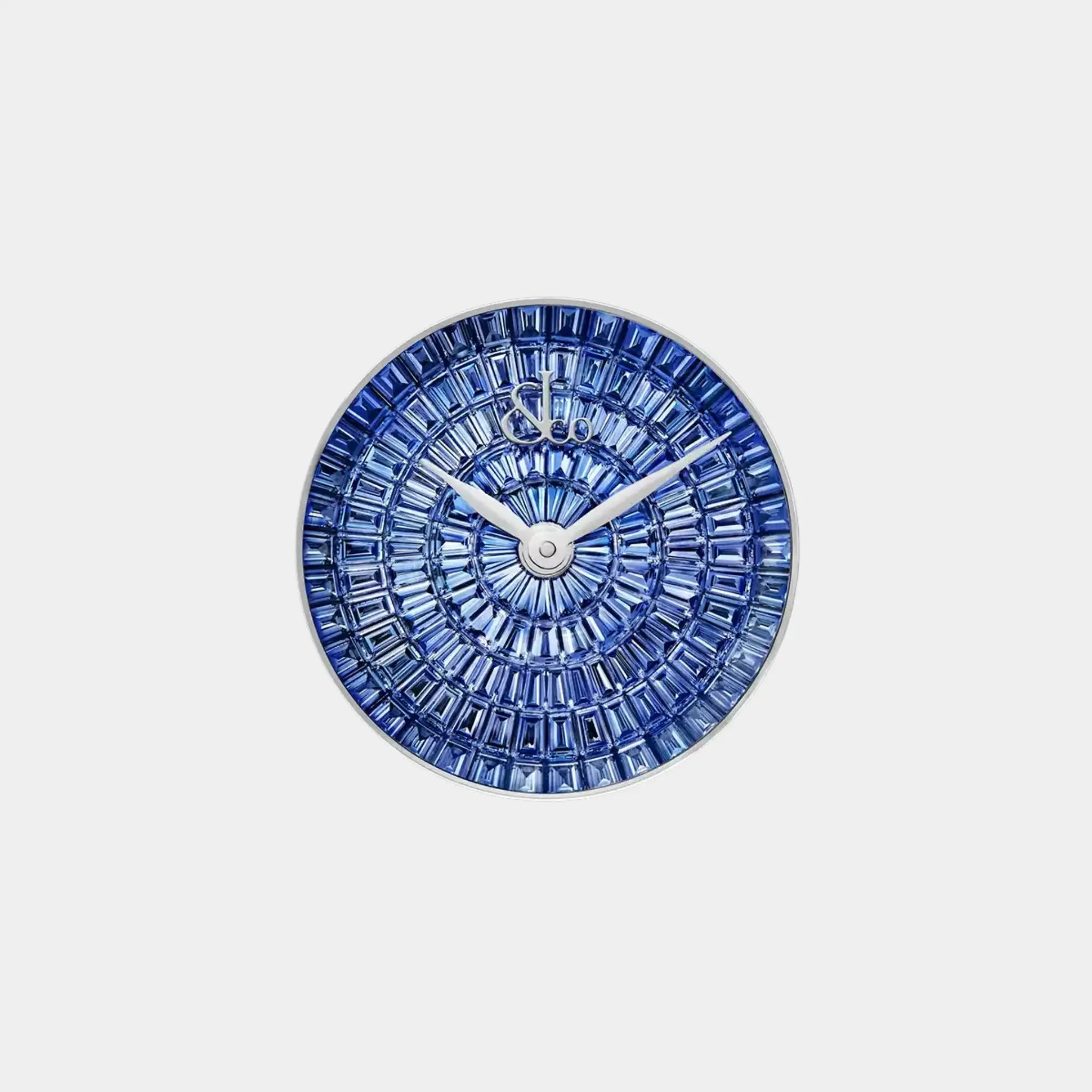 Jacob & Co. Brilliant Baguette Icy Blue Sapphires, Dial
