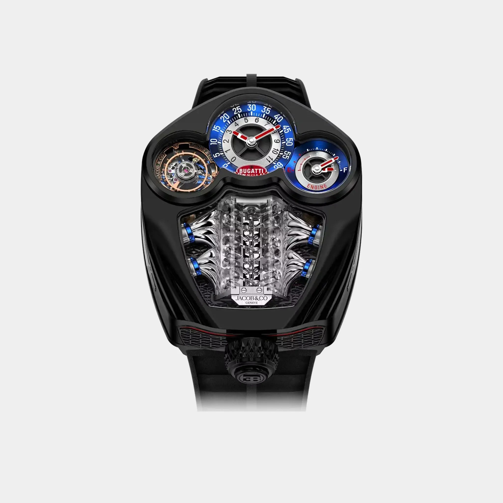 Jacob & Co. Bugatti Tourbillon Black Titanium BU300.21.AA.AA.B