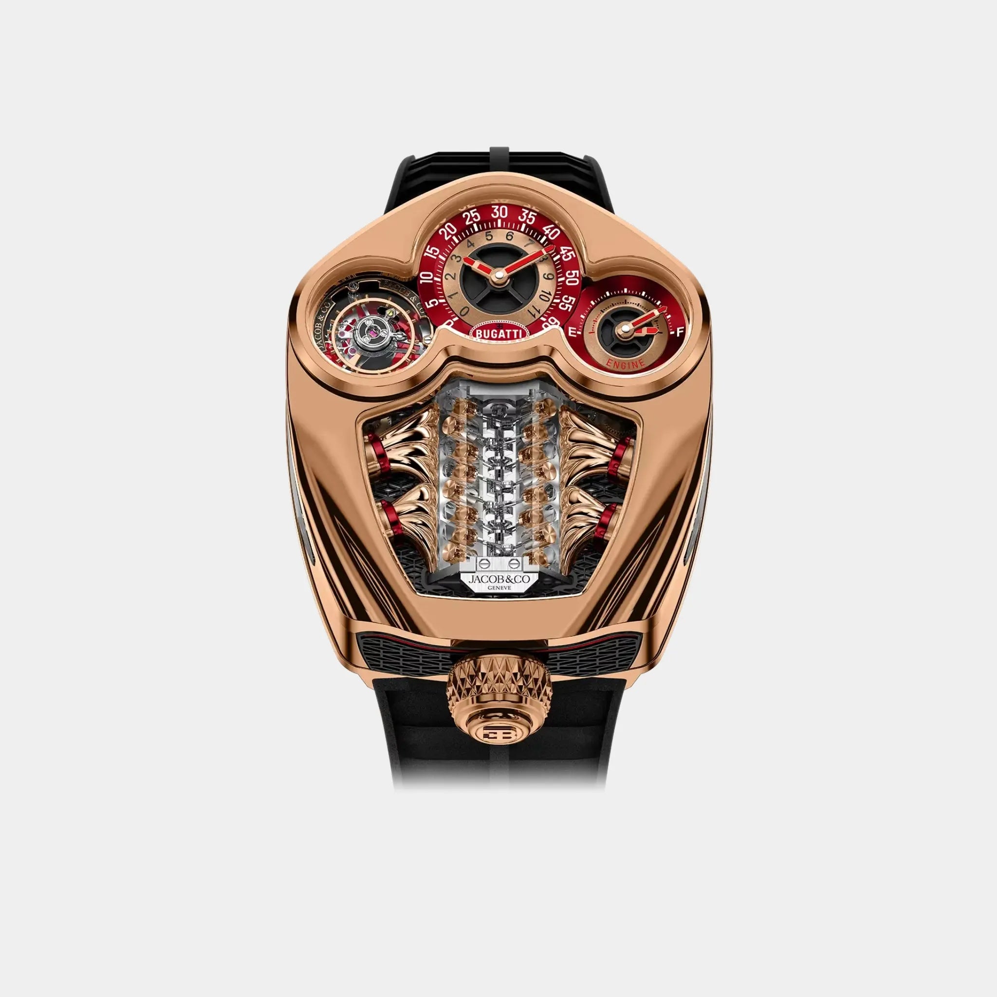 Jacob & Co. Bugatti Tourbillon Rose Gold BU300.40.AA.AA.A