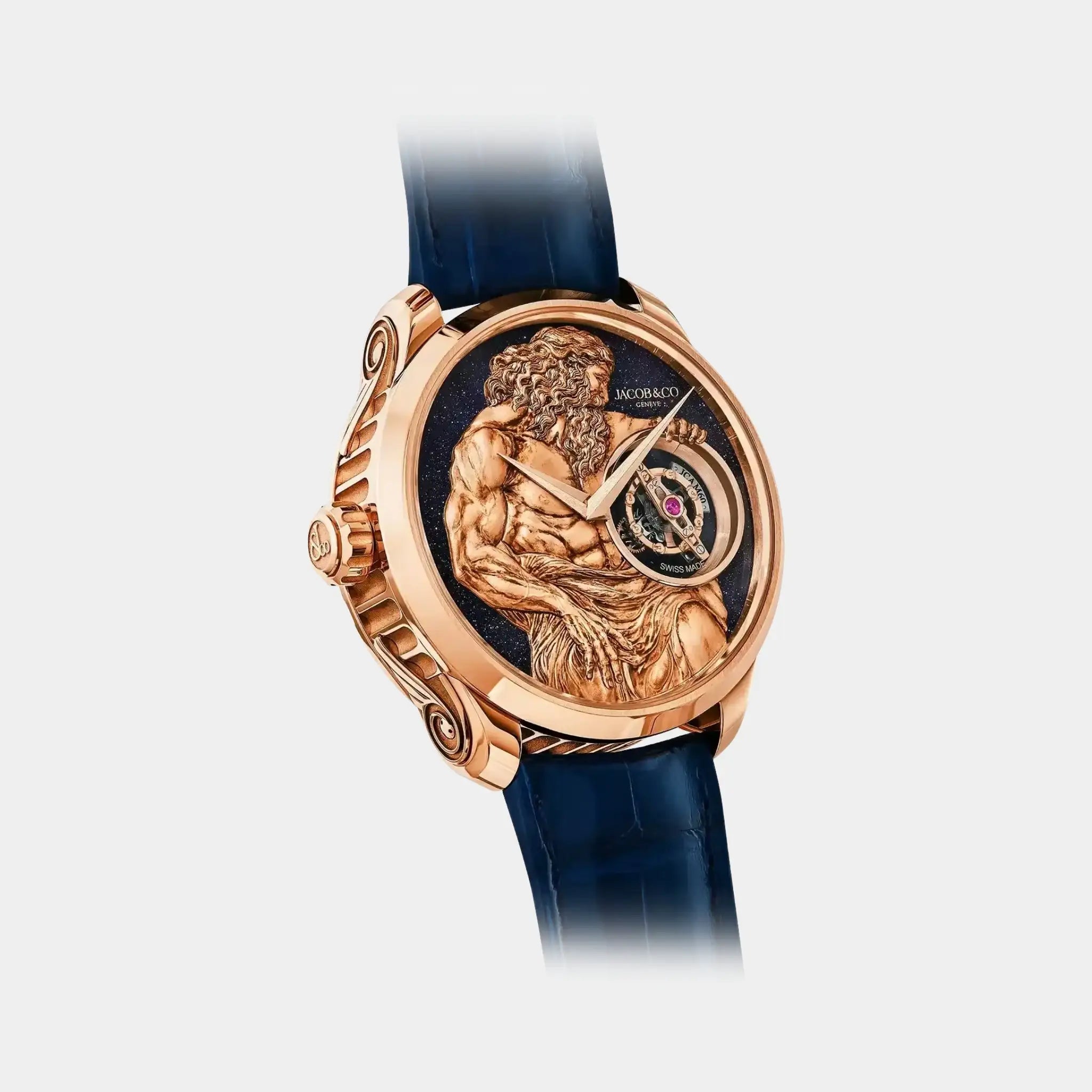 Jacob & Co. God of Time Rose Gold JA060.40.AA.AA.A, Front