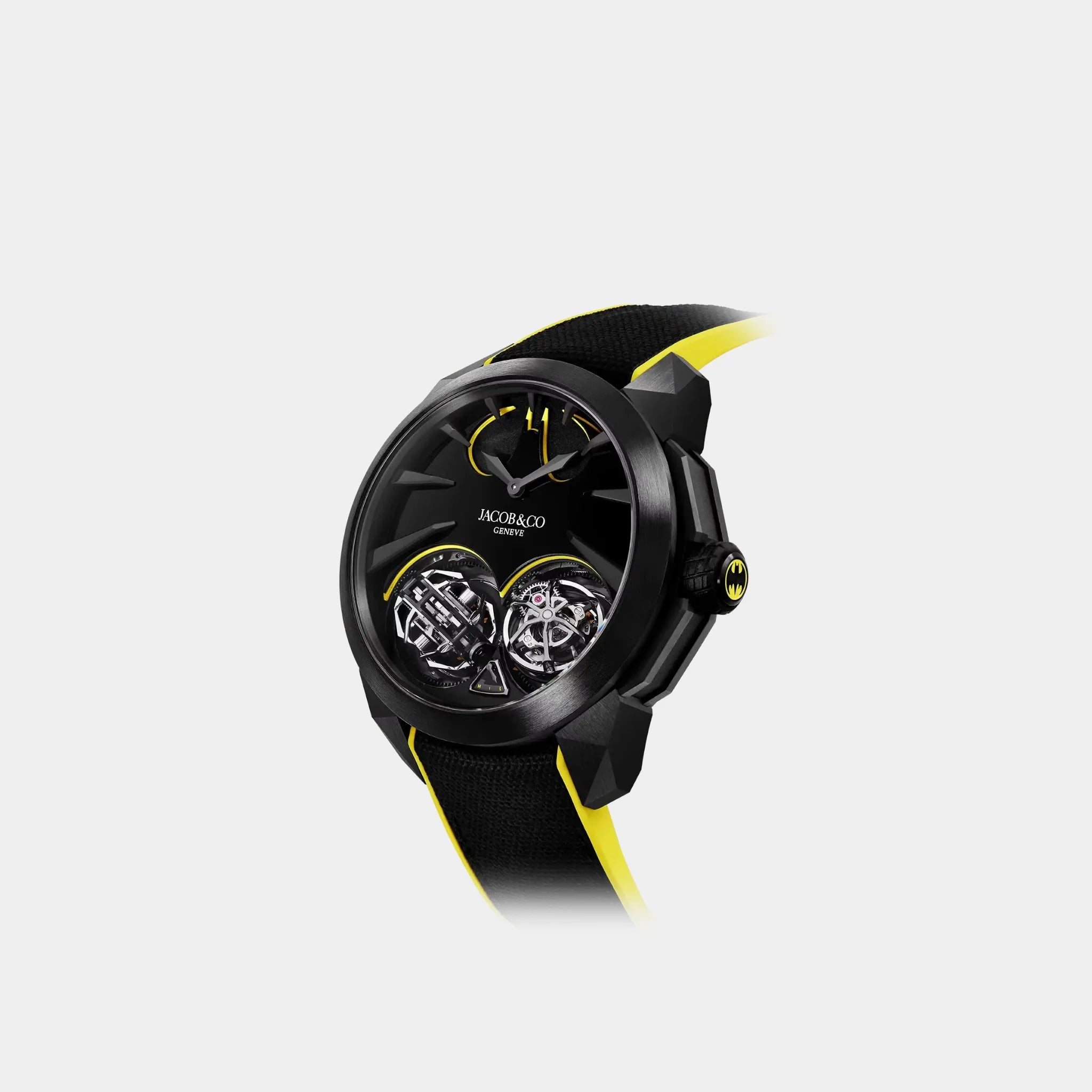 Jacob & Co Gotham City Black DLC Titanium Watch 46mm Limited Edition, Side