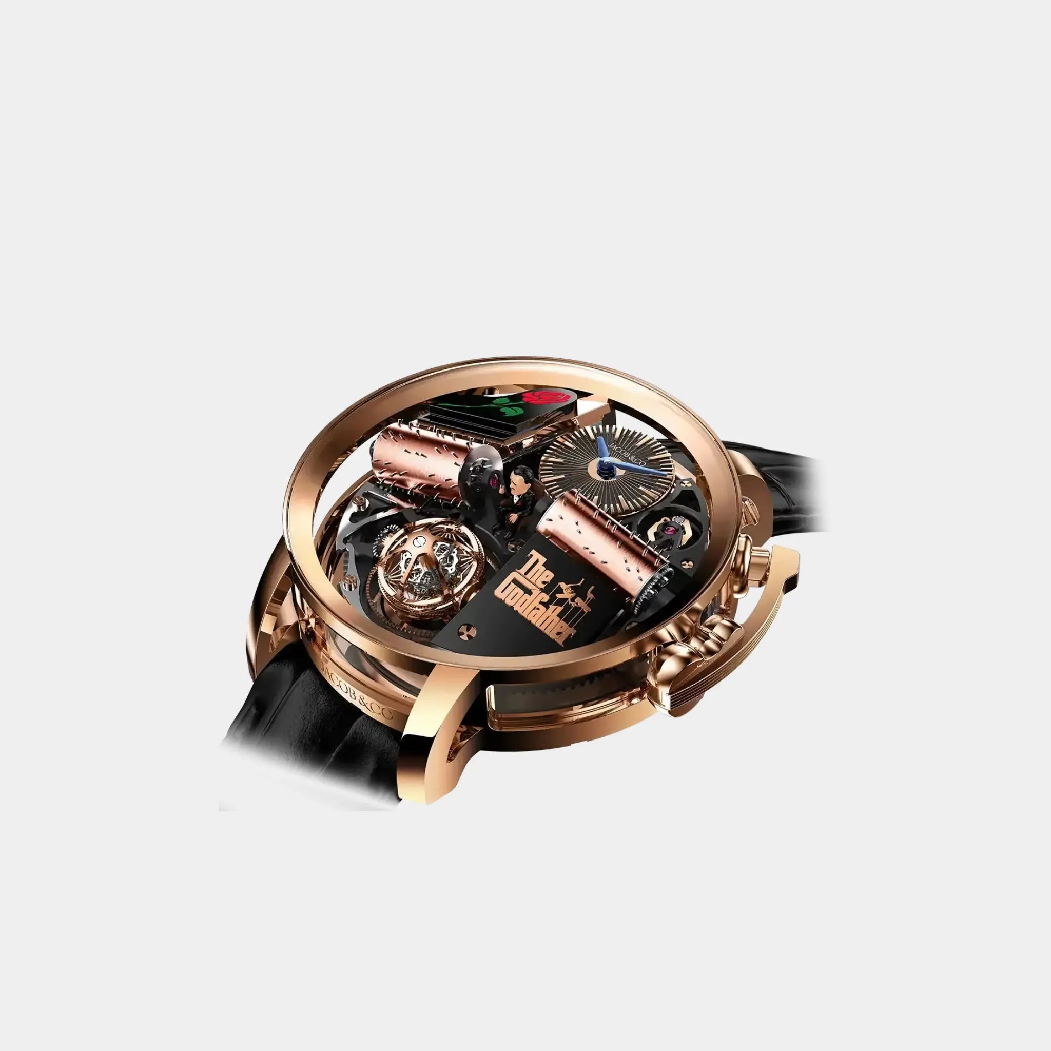 Jacob & Co. Opera Godfather Rose Gold OP110.40.AG.AA.A, Front