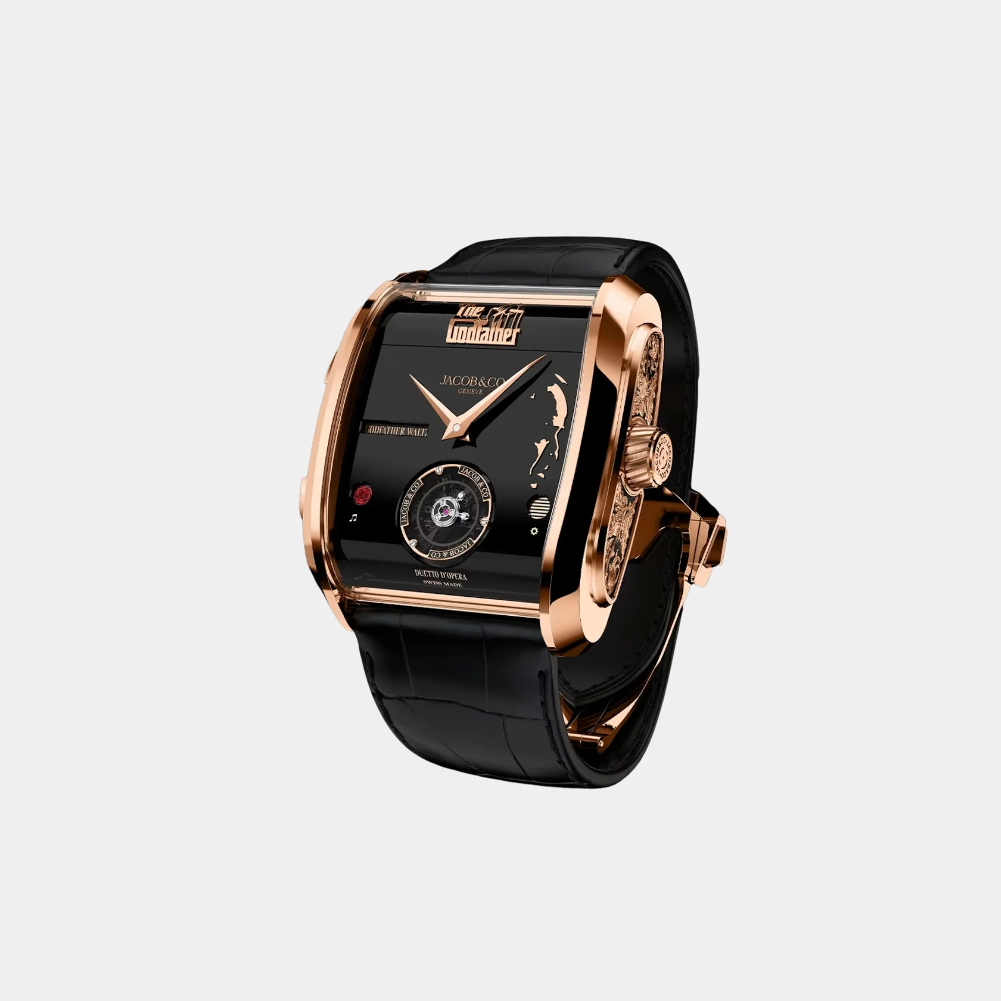 Jacob & Co The Godfather II Rose Gold OP200.40.AA.AA.A, Front