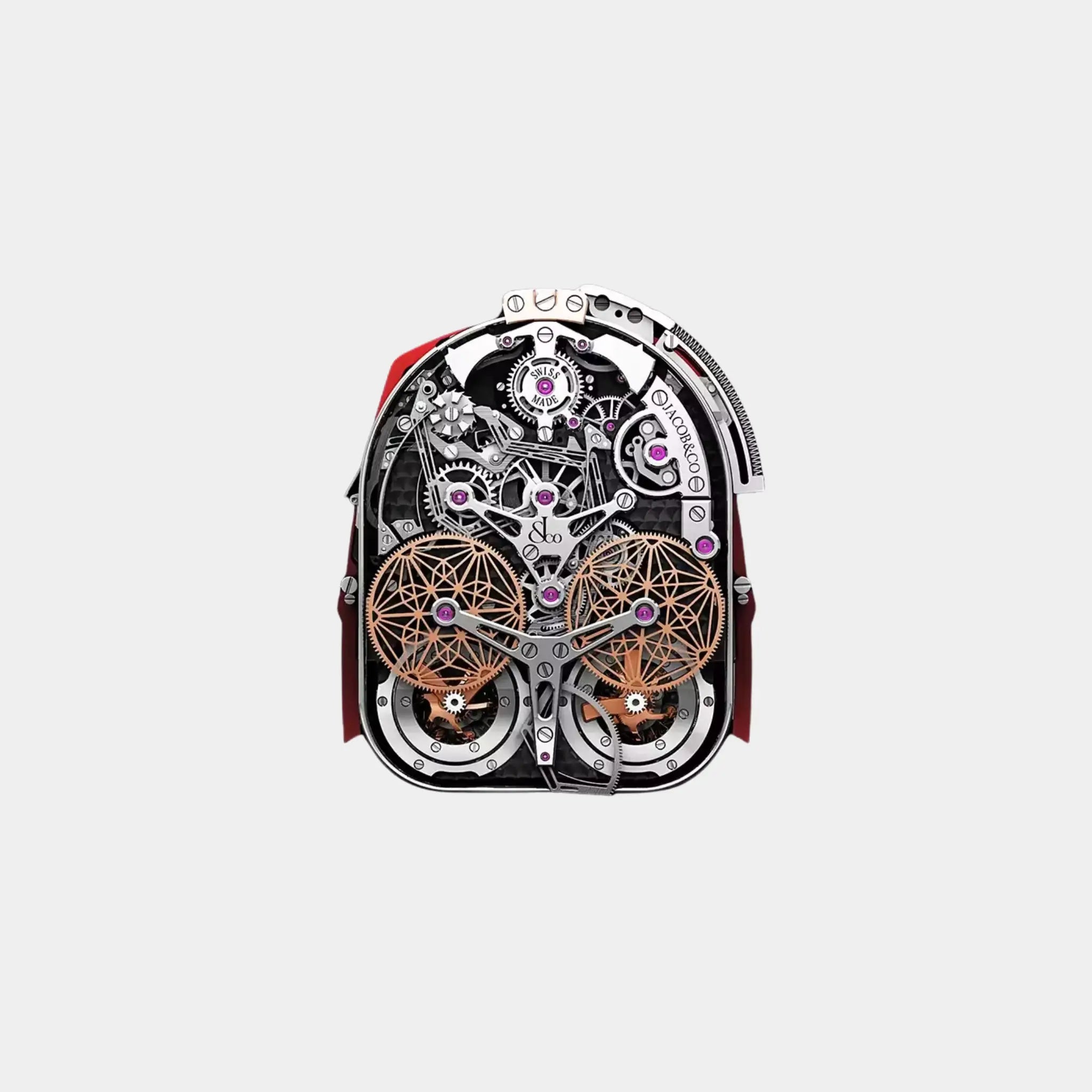 Jacob & Co. Twin Turbo Furious Rose Gold Carbon Fiber, Movement