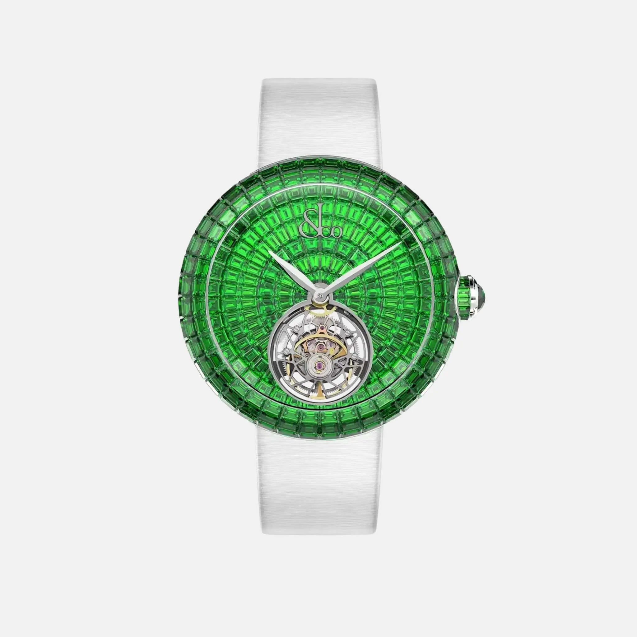 Jacob & Co Brilliant Flying Tourbillon Tsavorites BT546.30.AA.AA.A