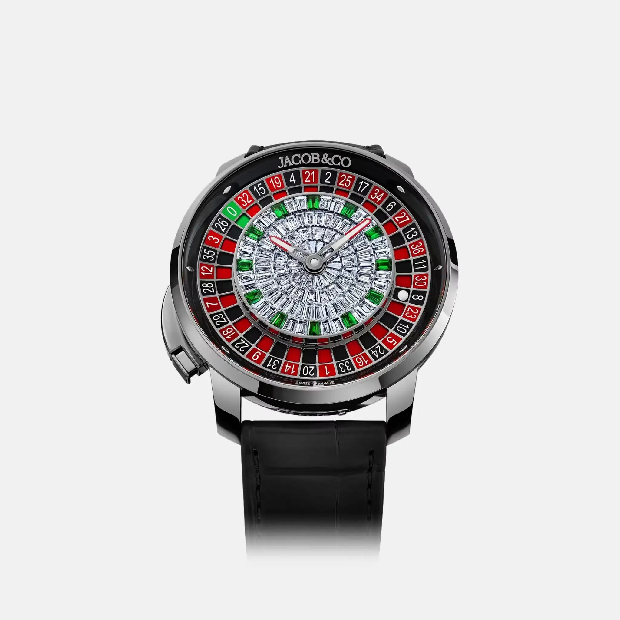 Jacob & Co Casino Tourbillon White Gold Baguette CA100.30.AB.BB.A