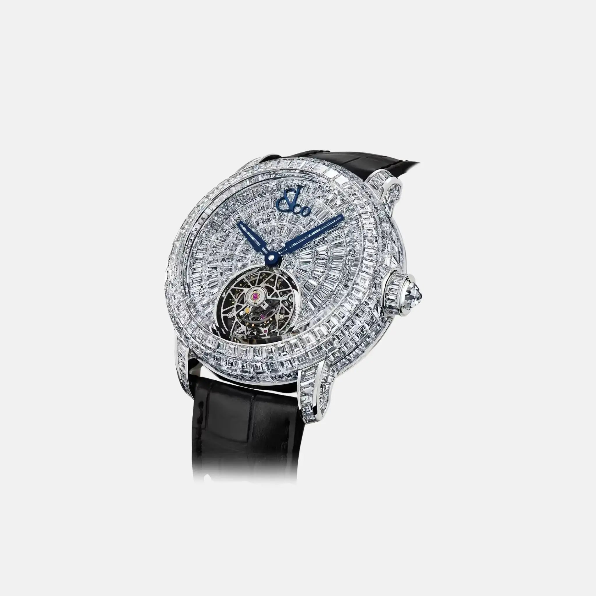 Jacob & Co Caviar Tourbillon White Diamonds 44mm CV310.30.BA.AA.A