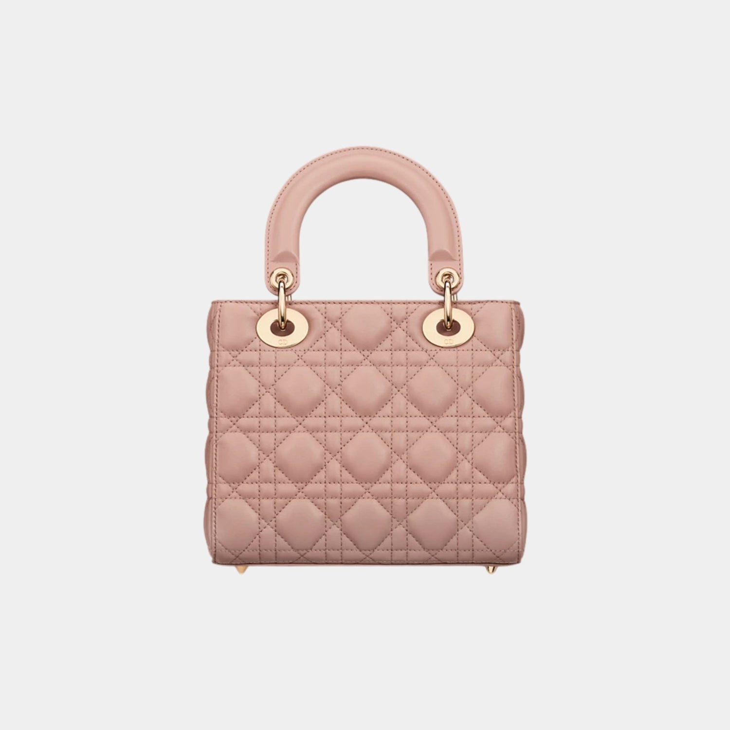 Lady Dior My ABCDior Small Bag Cannage Lambskin, Blush, Back
