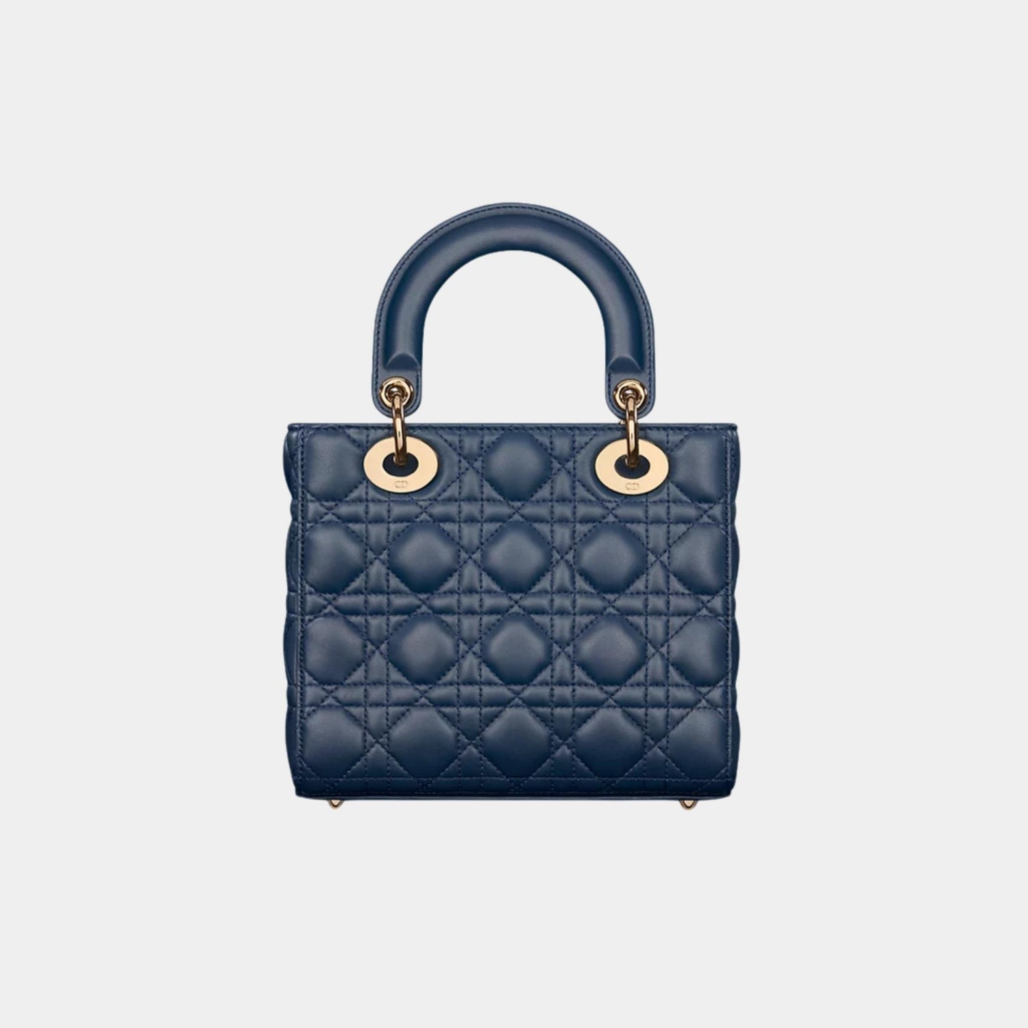 Lady Dior My ABCDior Small Bag Cannage Lambskin, Ocean Blue, Back