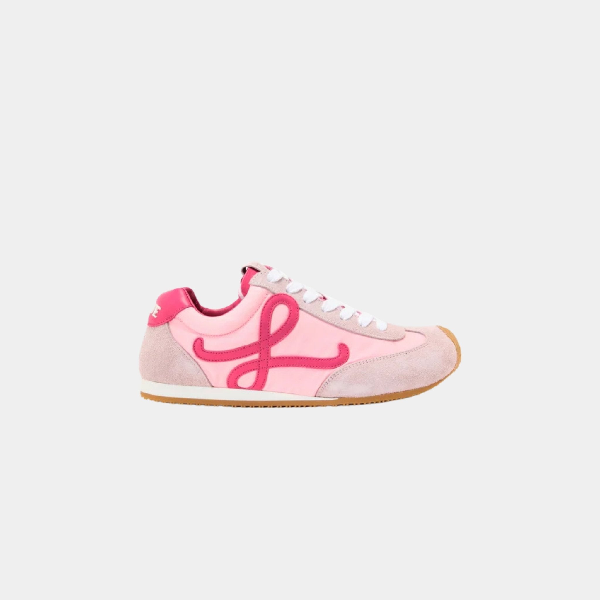 Loewe Ballet Runner 2.0 In Nylon And Calfskin, Side