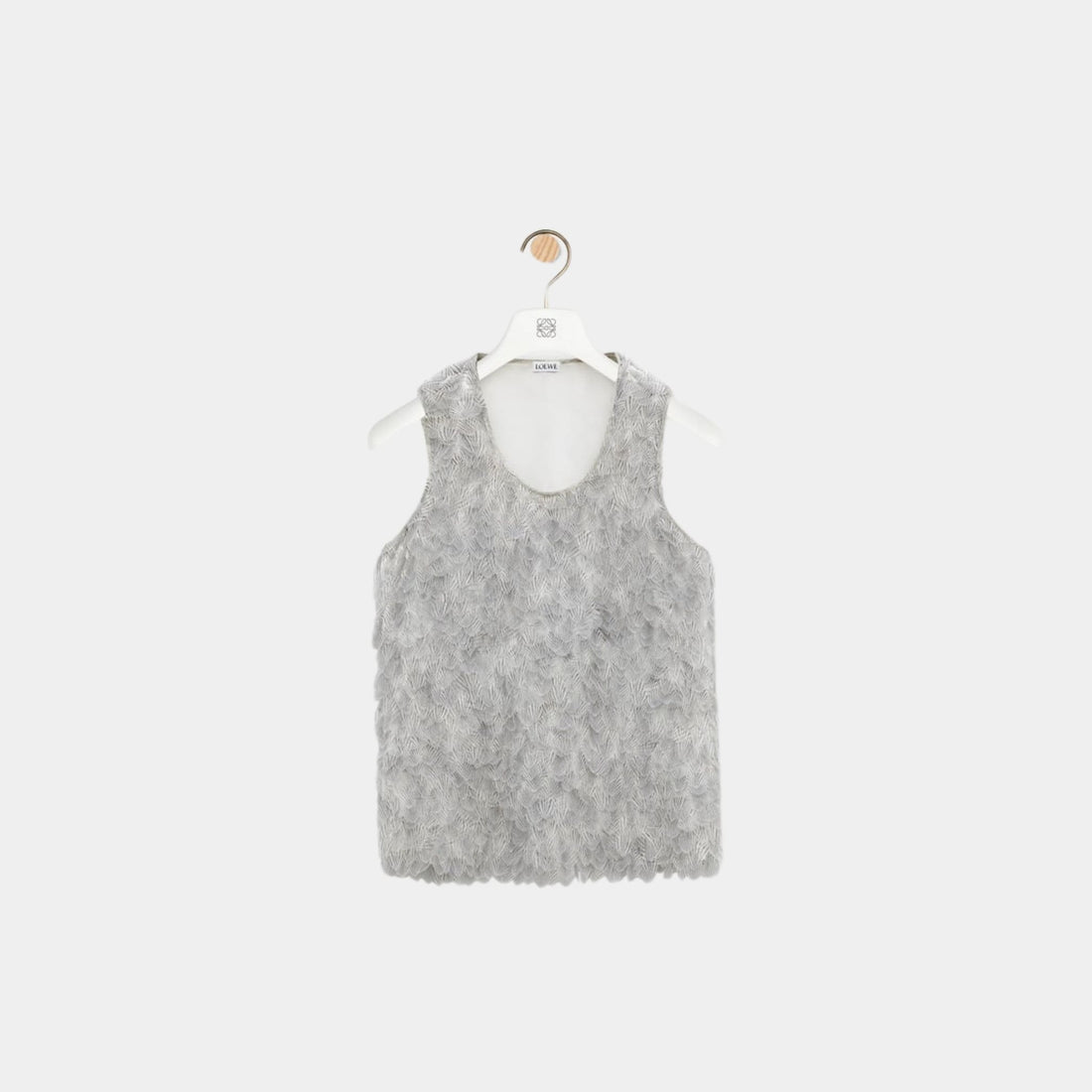 Loewe Embellished Tank Top in Viscose, Front