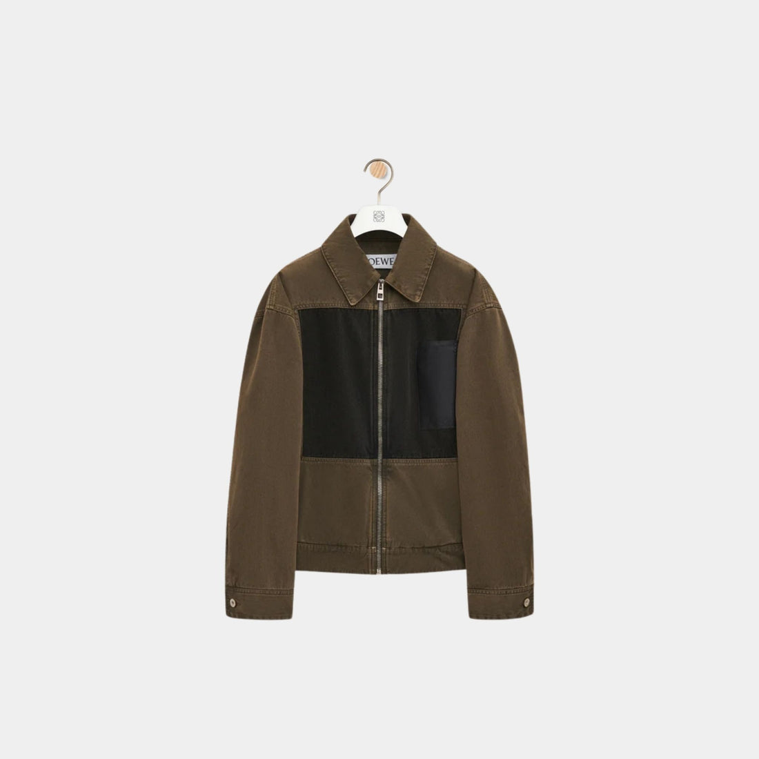 Loewe Jacket in Cotton Satin, Front