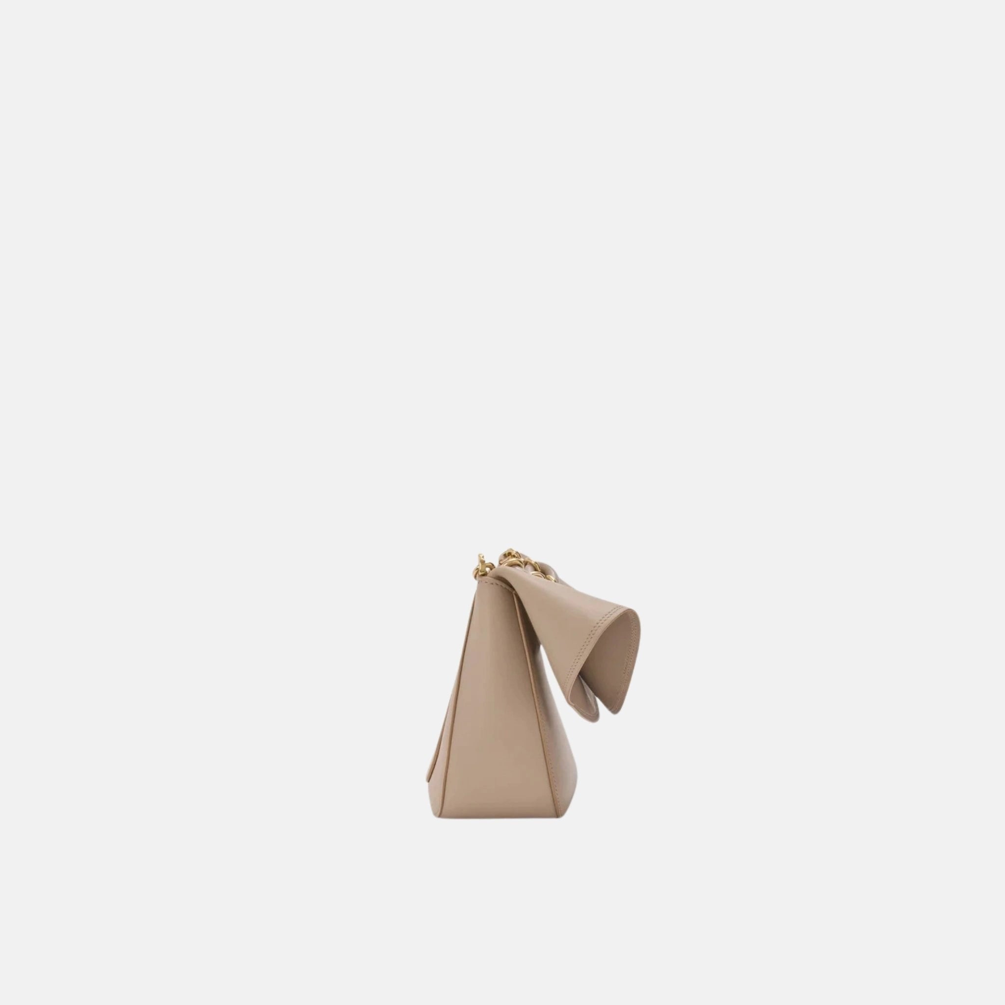 Loewe Medium Ola Bag in Smooth Calfskin, Burgundy, Side