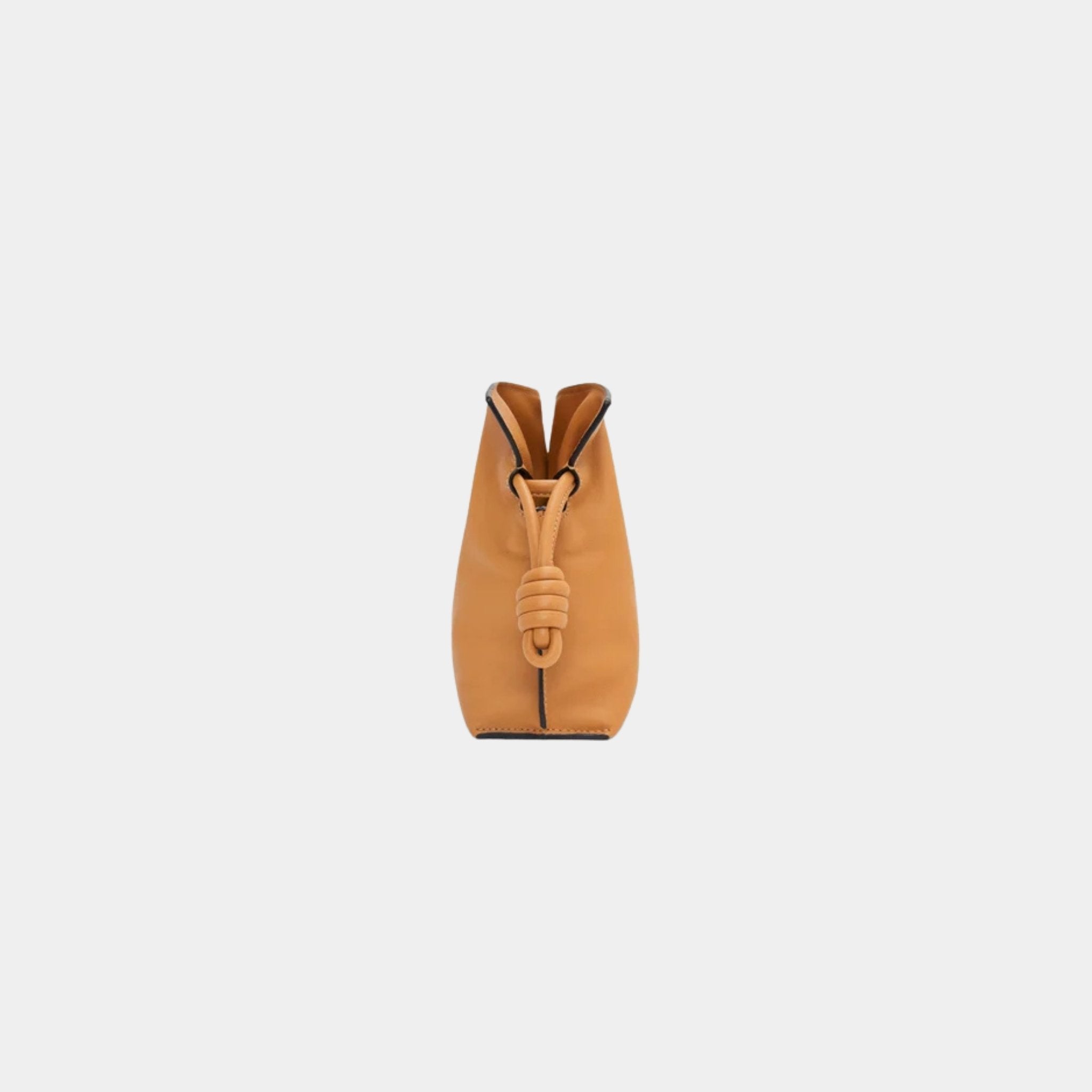 Loewe Mini Flamenco Clutch In Nappa Calfskin, Warm Desert, Side
