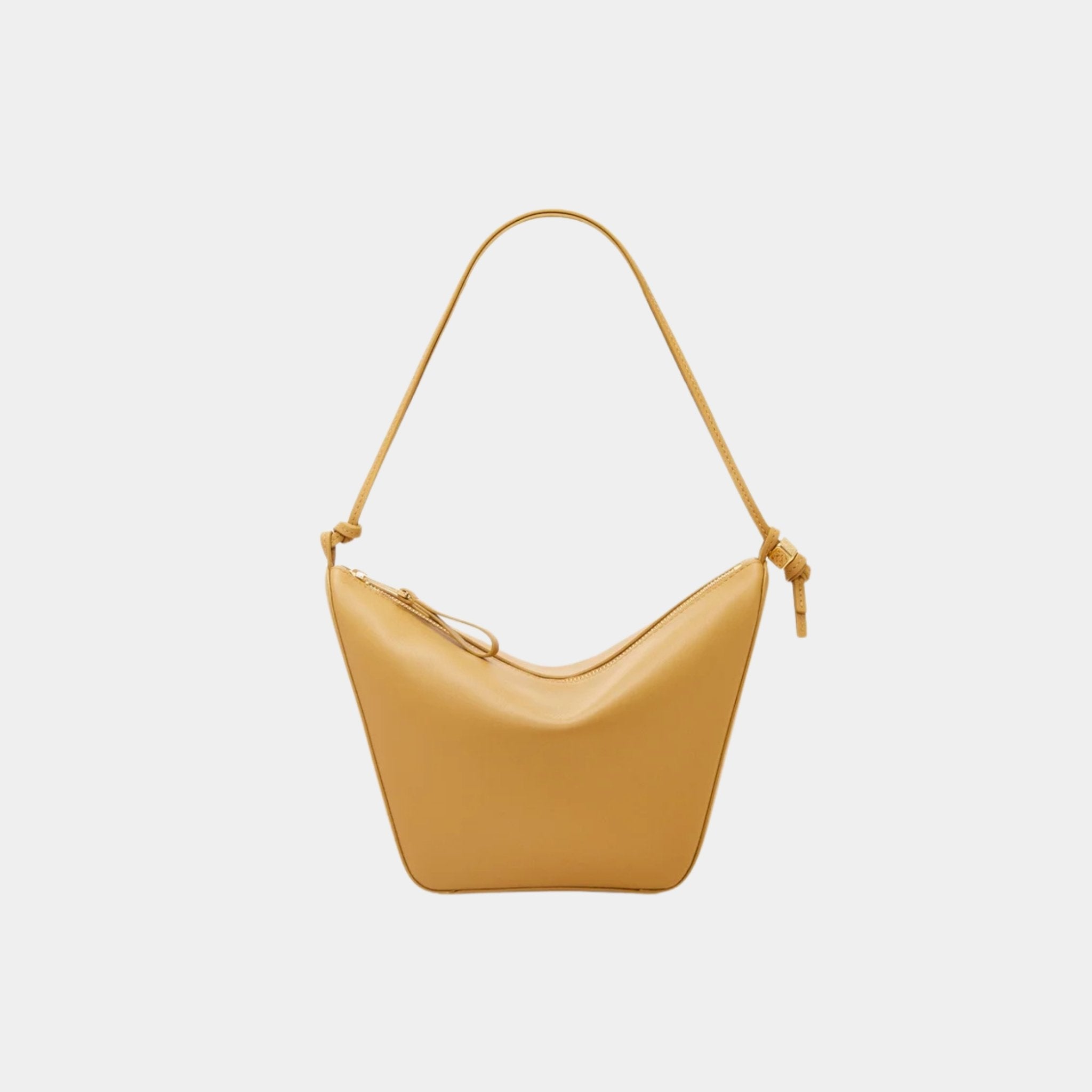 Loewe Mini Hammock Hobo In Classic Calfskin, Sahara, Front