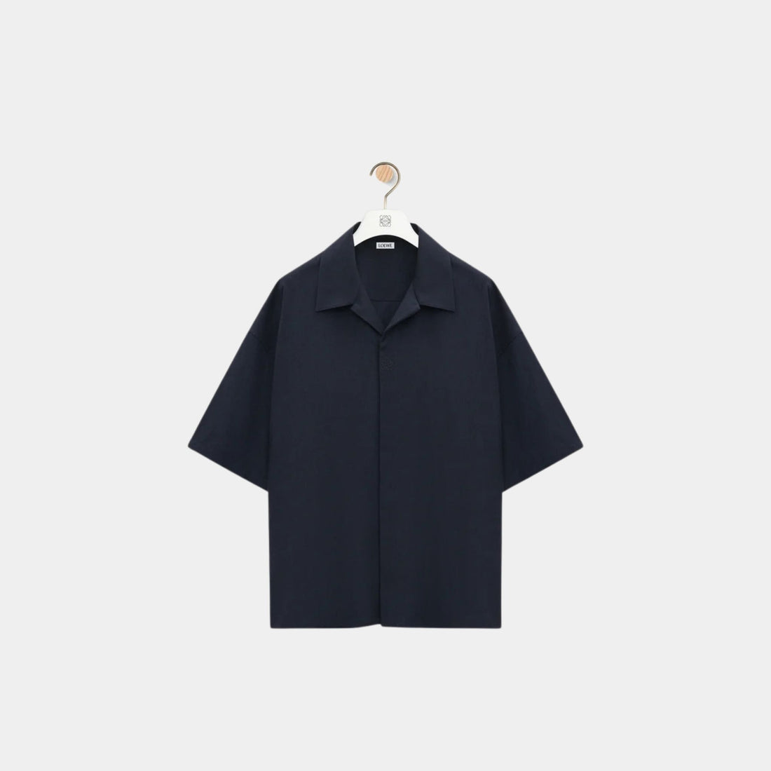 Loewe Short Sleeve Shirt in Wool, Front