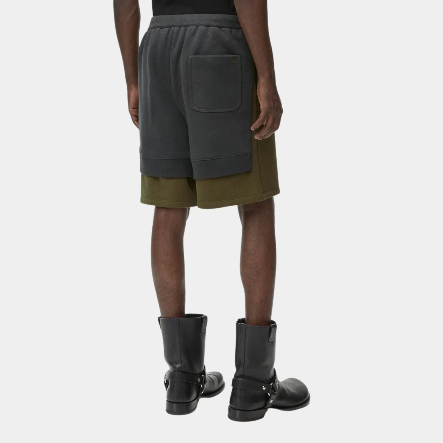 Loewe Shorts in Cotton with Double Layer Construction, Back