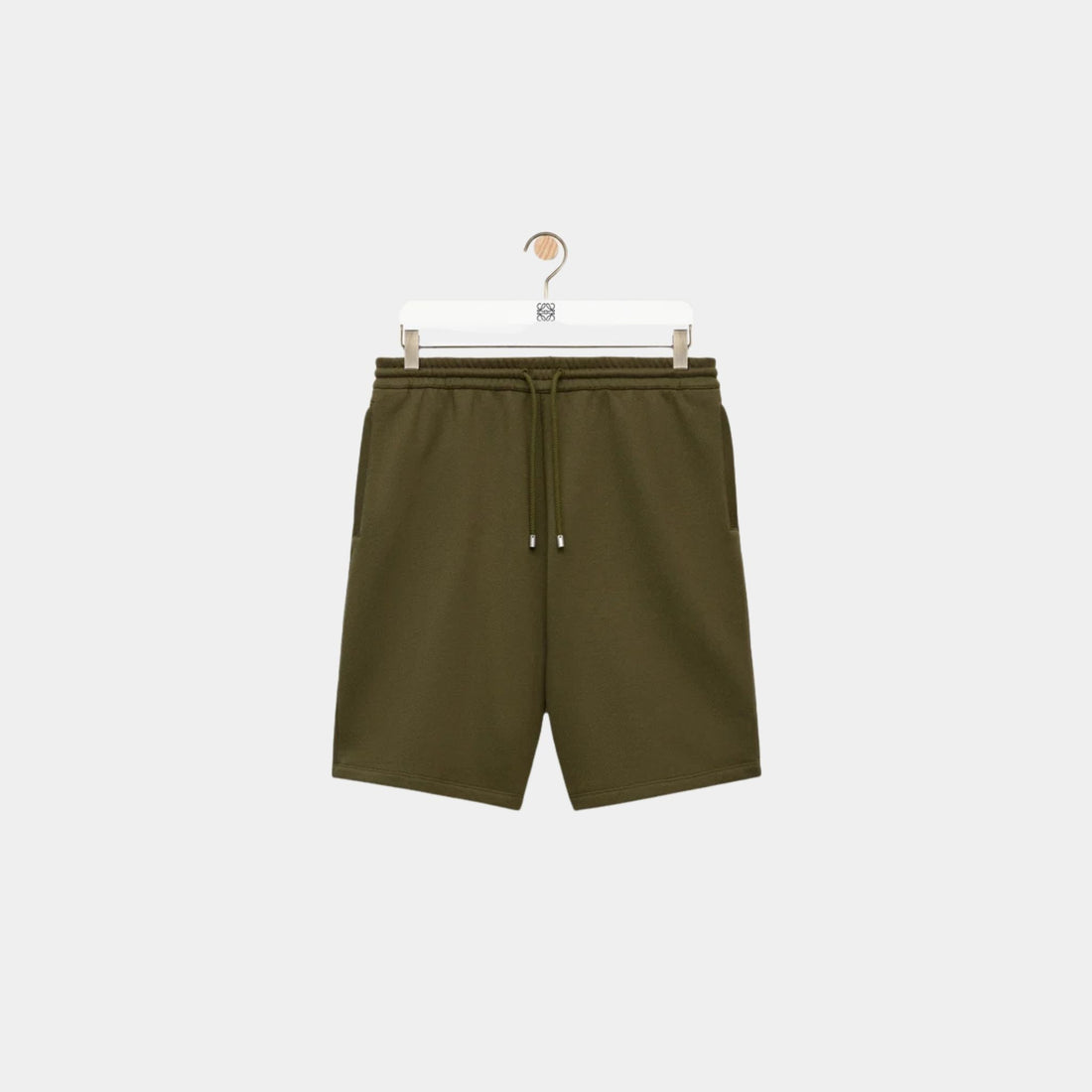 Loewe Shorts in Cotton with Double Layer Construction, Front
